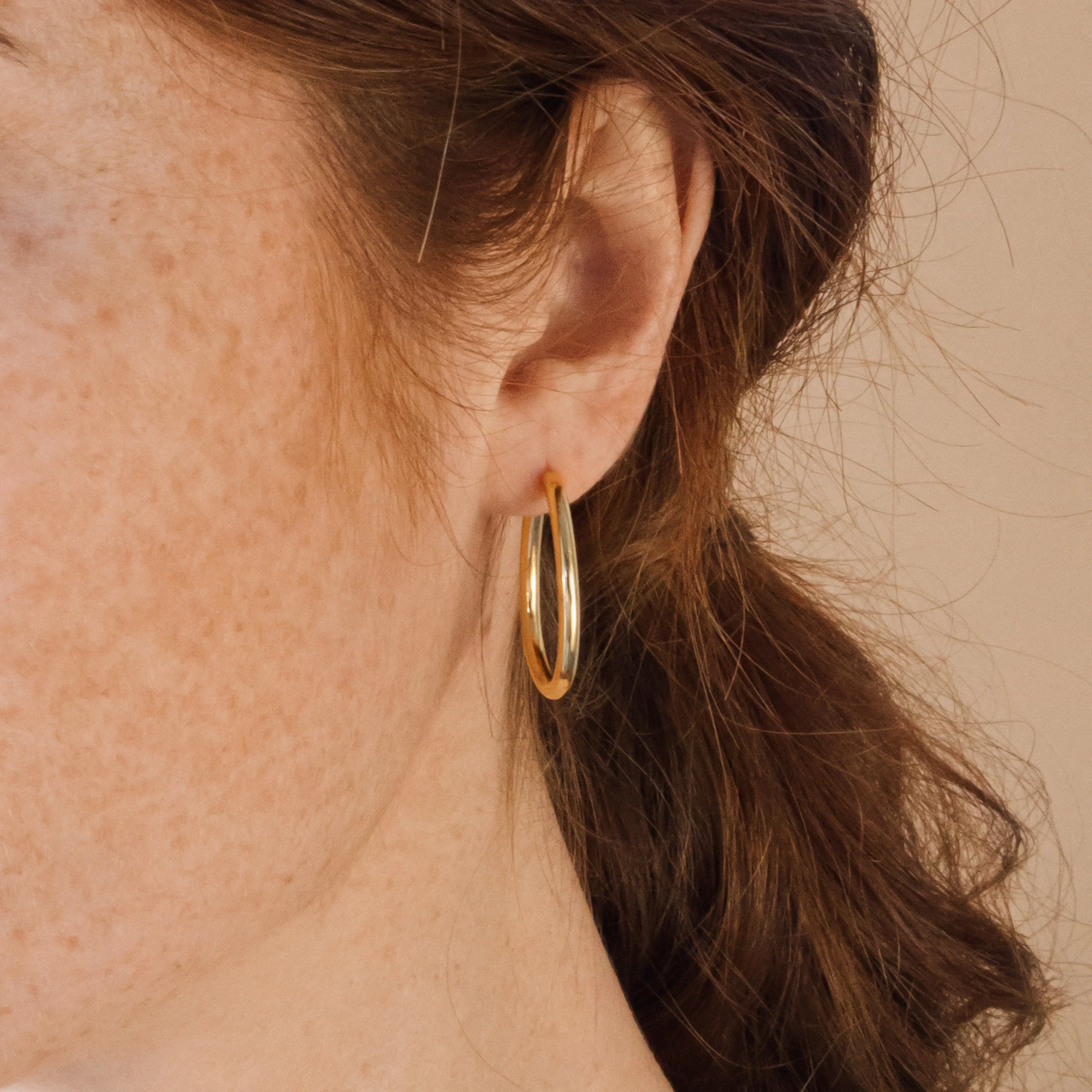 Anine Oval Hoops - Image 2