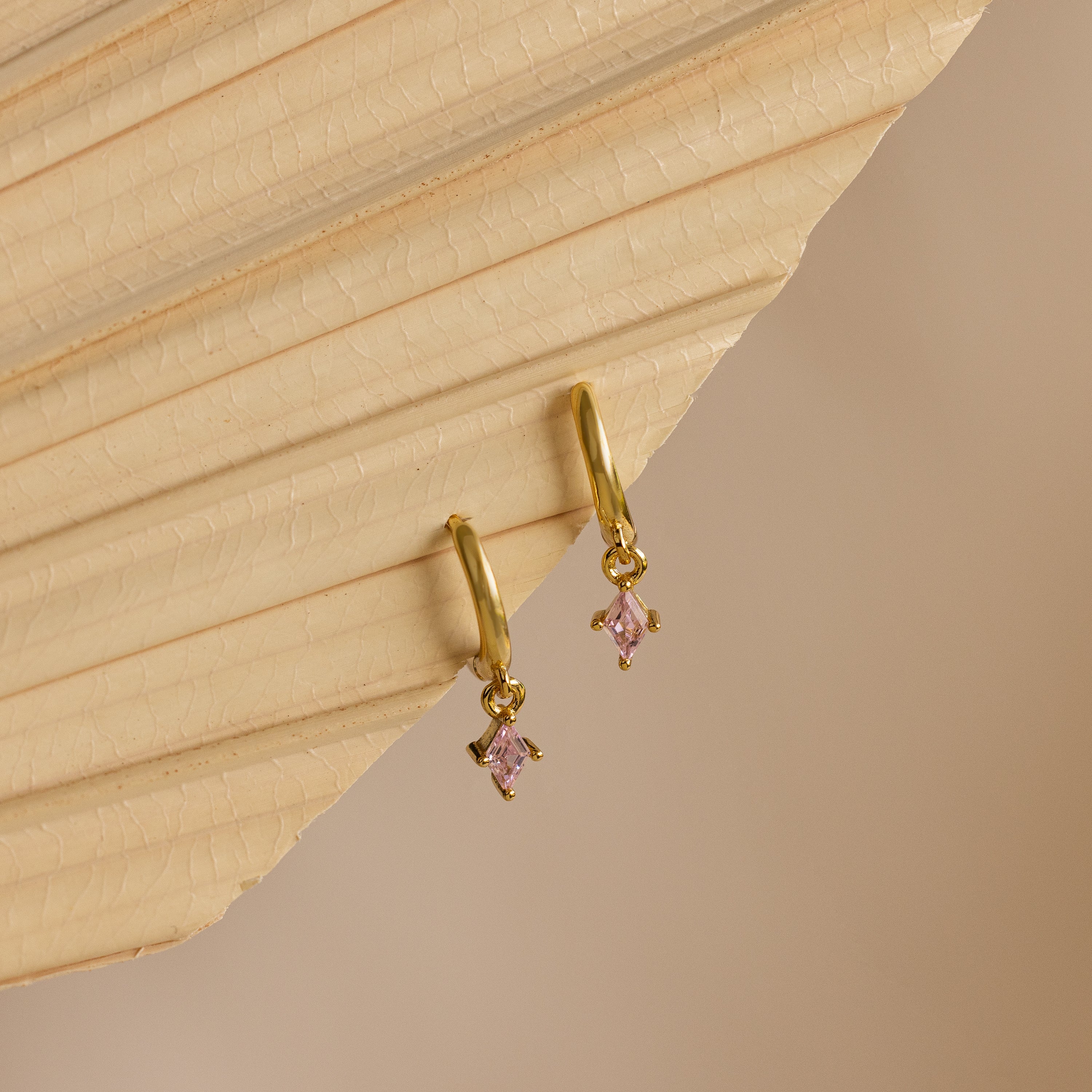 Birthstone Drop Huggies - Image 8