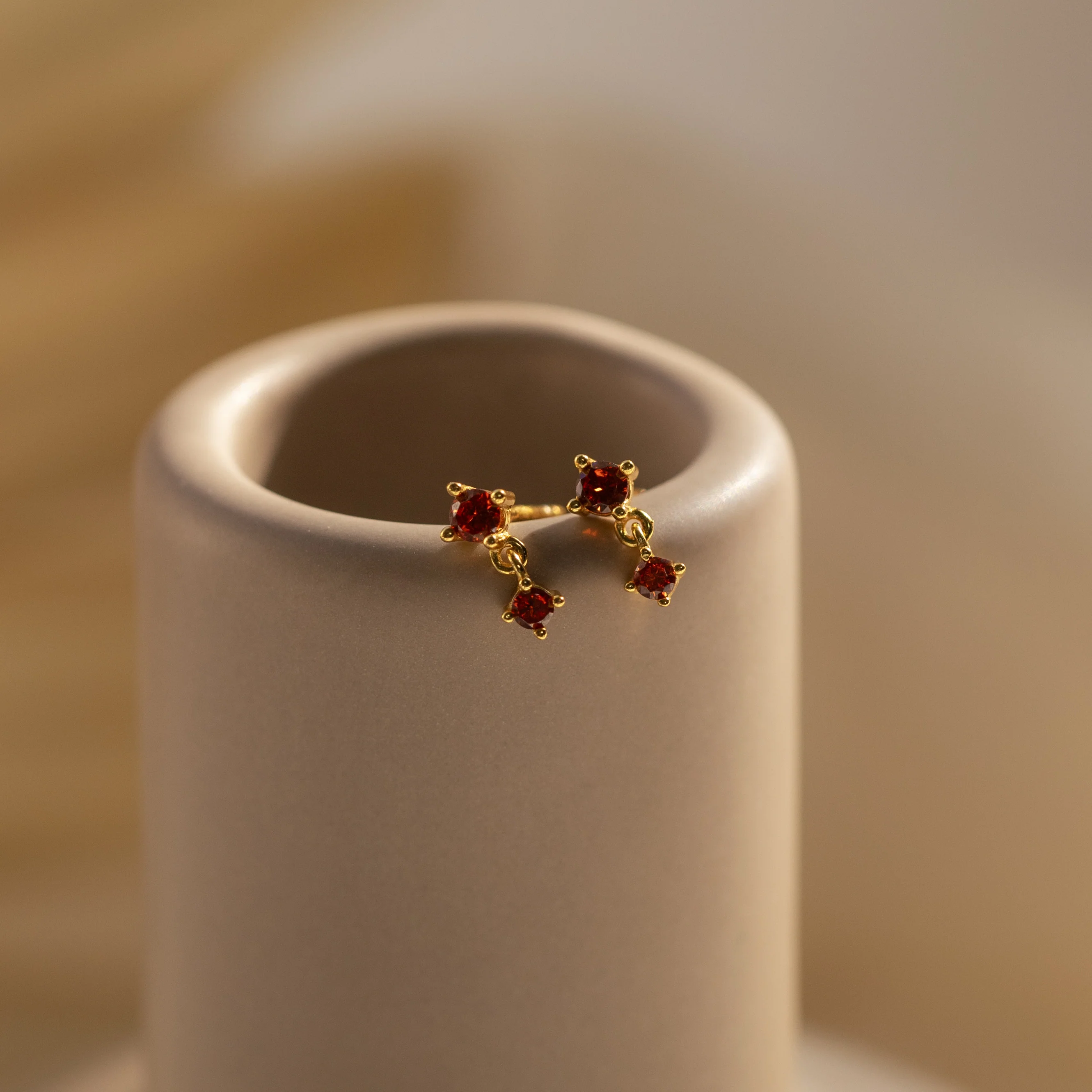 Birthstone Drop Studs - Image 8