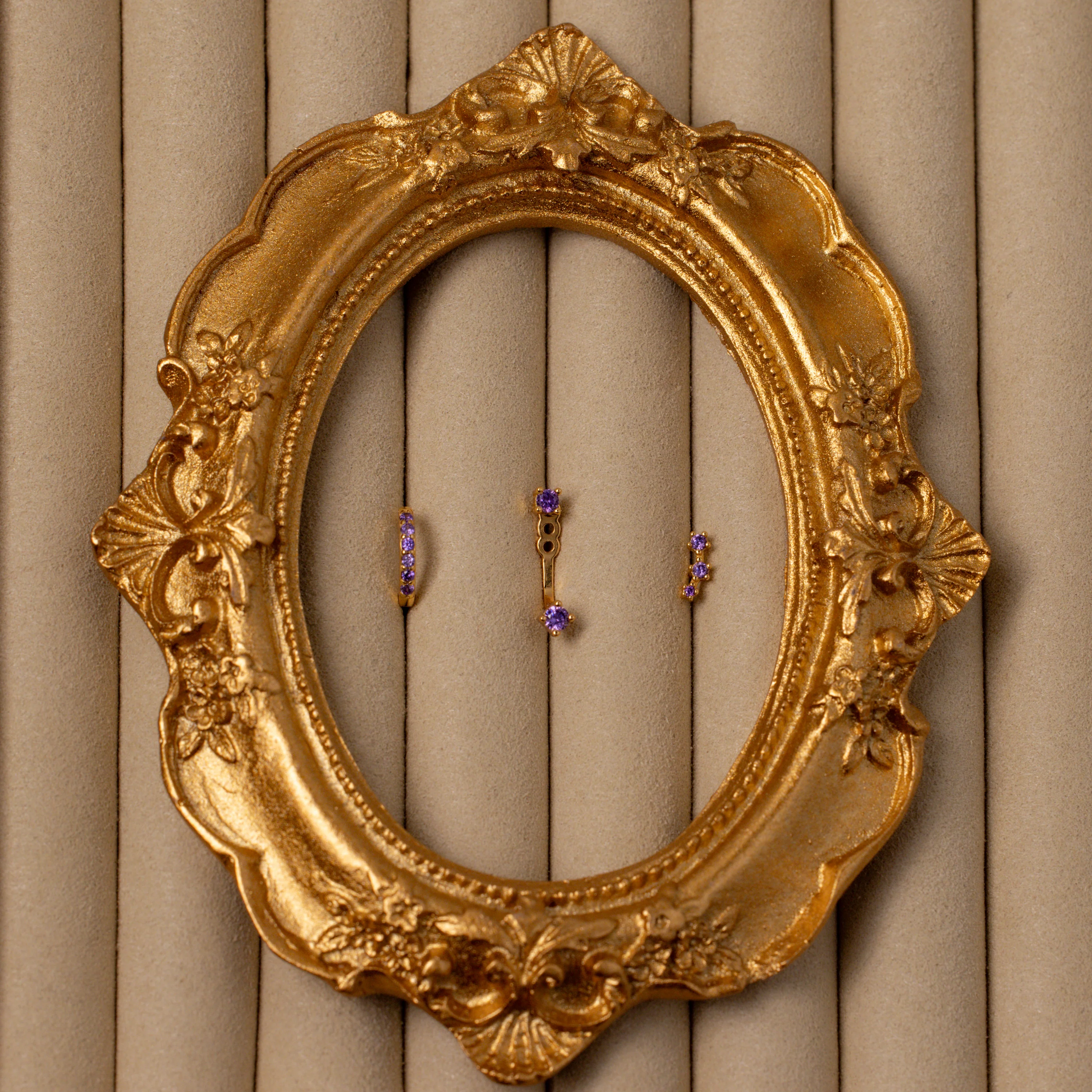 Birthstone Earring Trio Set - Image 8