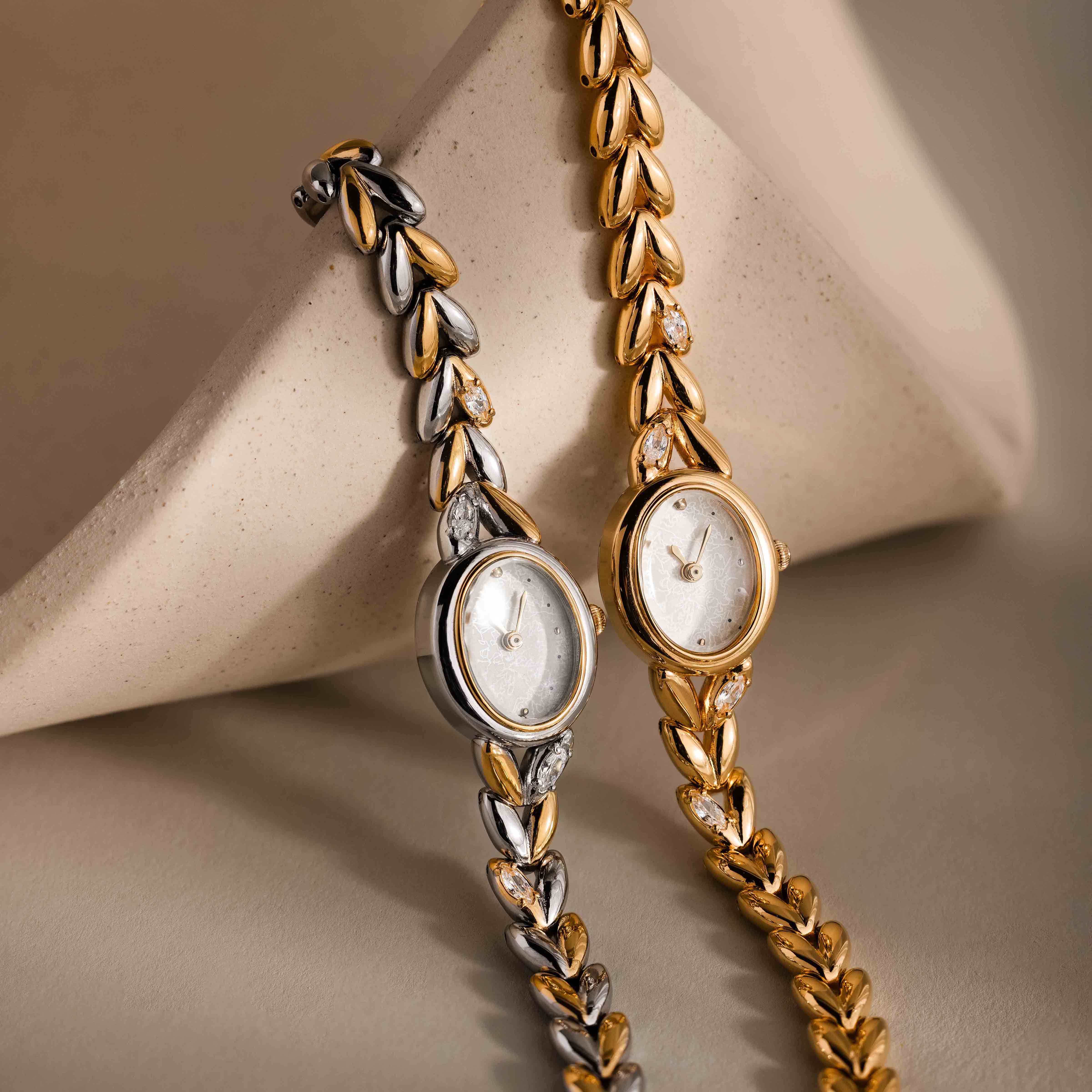 Chevron Diamond Link Timepiece - Image 4