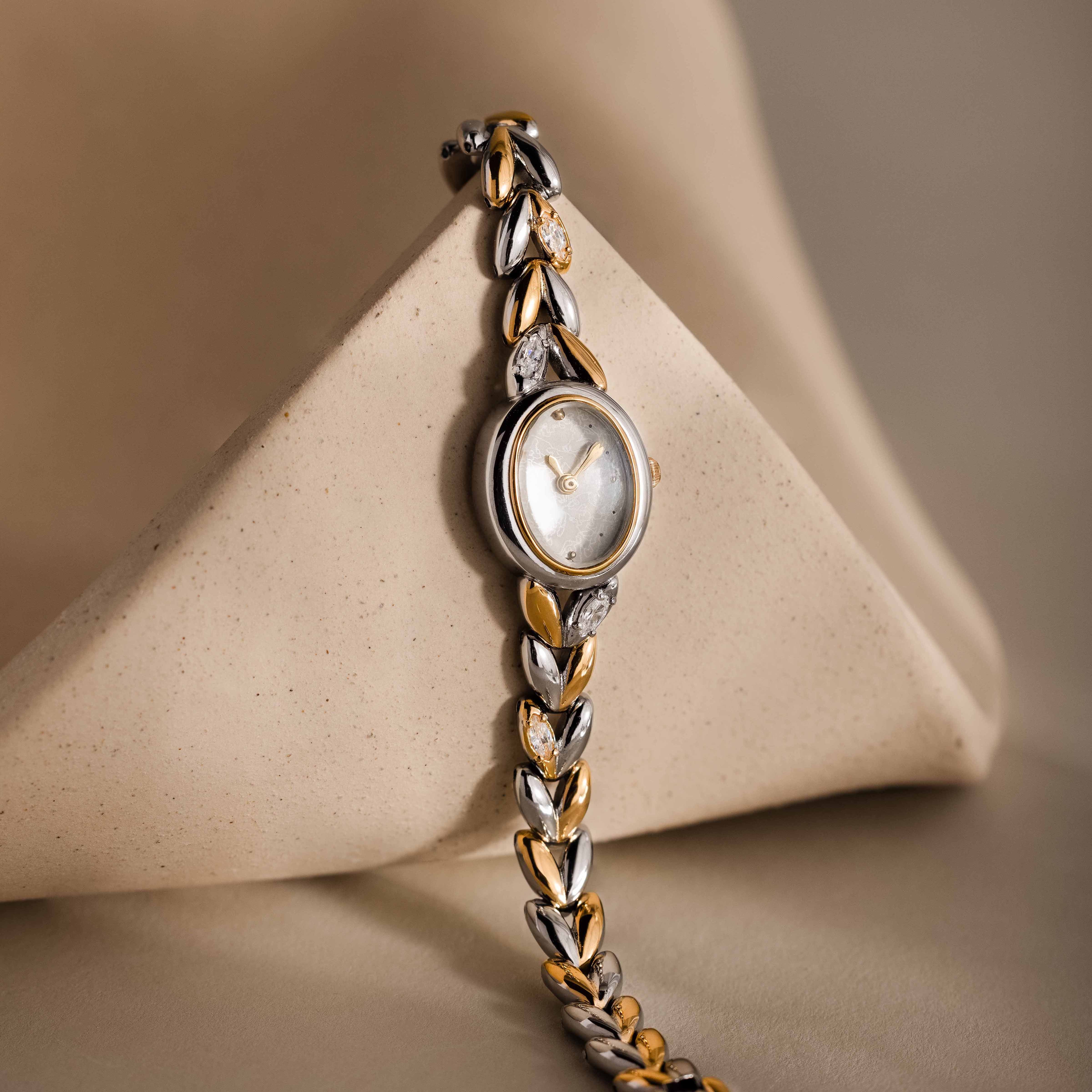 Chevron Diamond Link Timepiece - Image 6