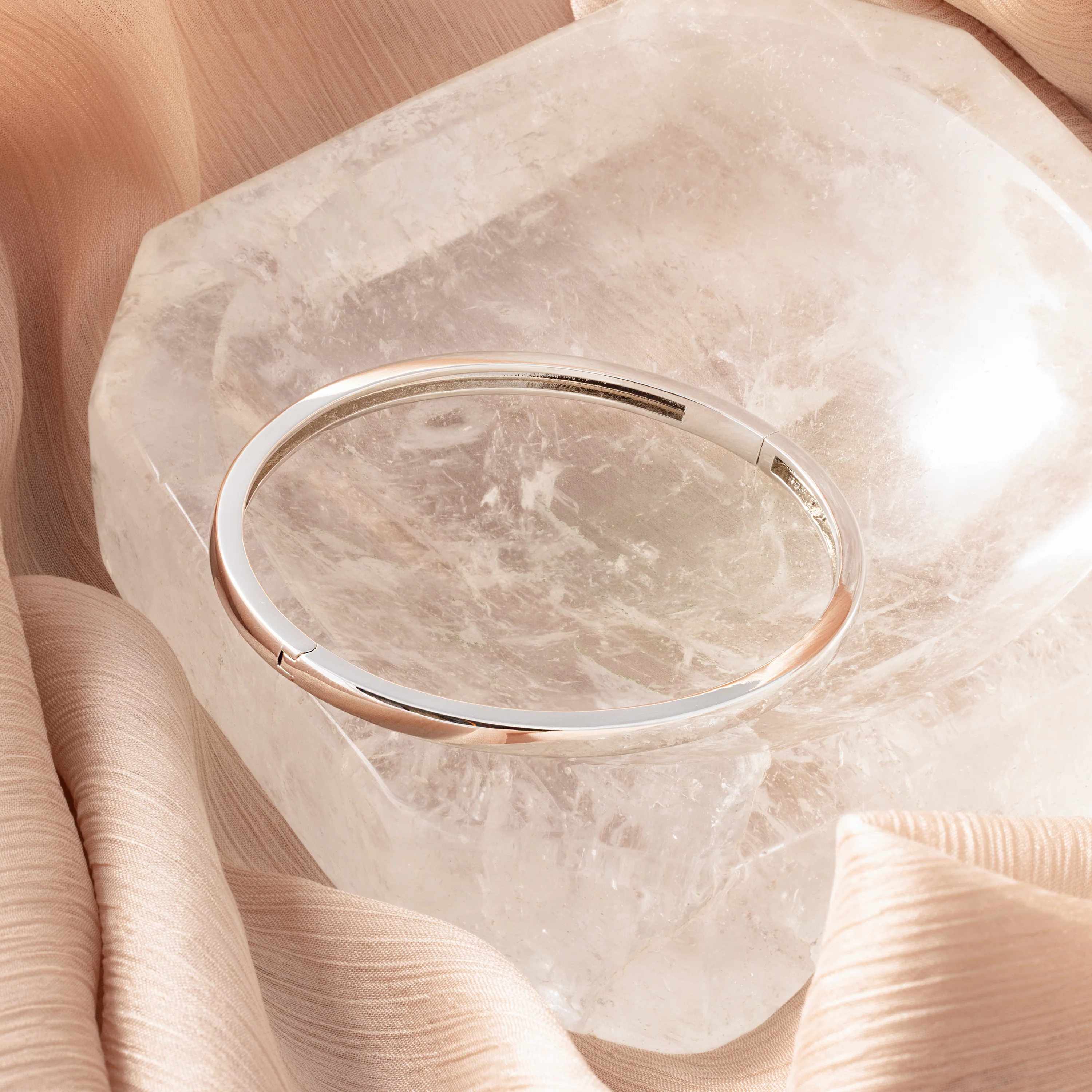 Classic Bangle in Silver - Image 3