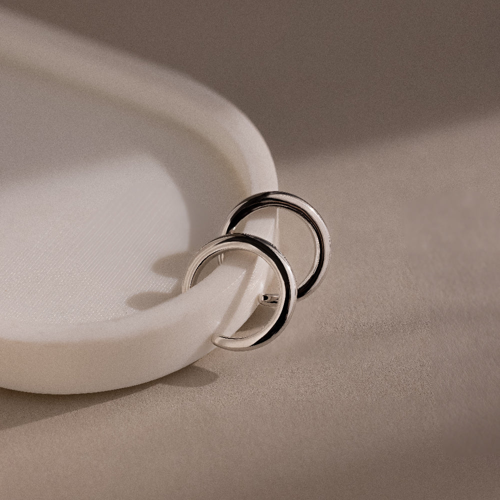 Cleo Cuffs in Silver - Image 6