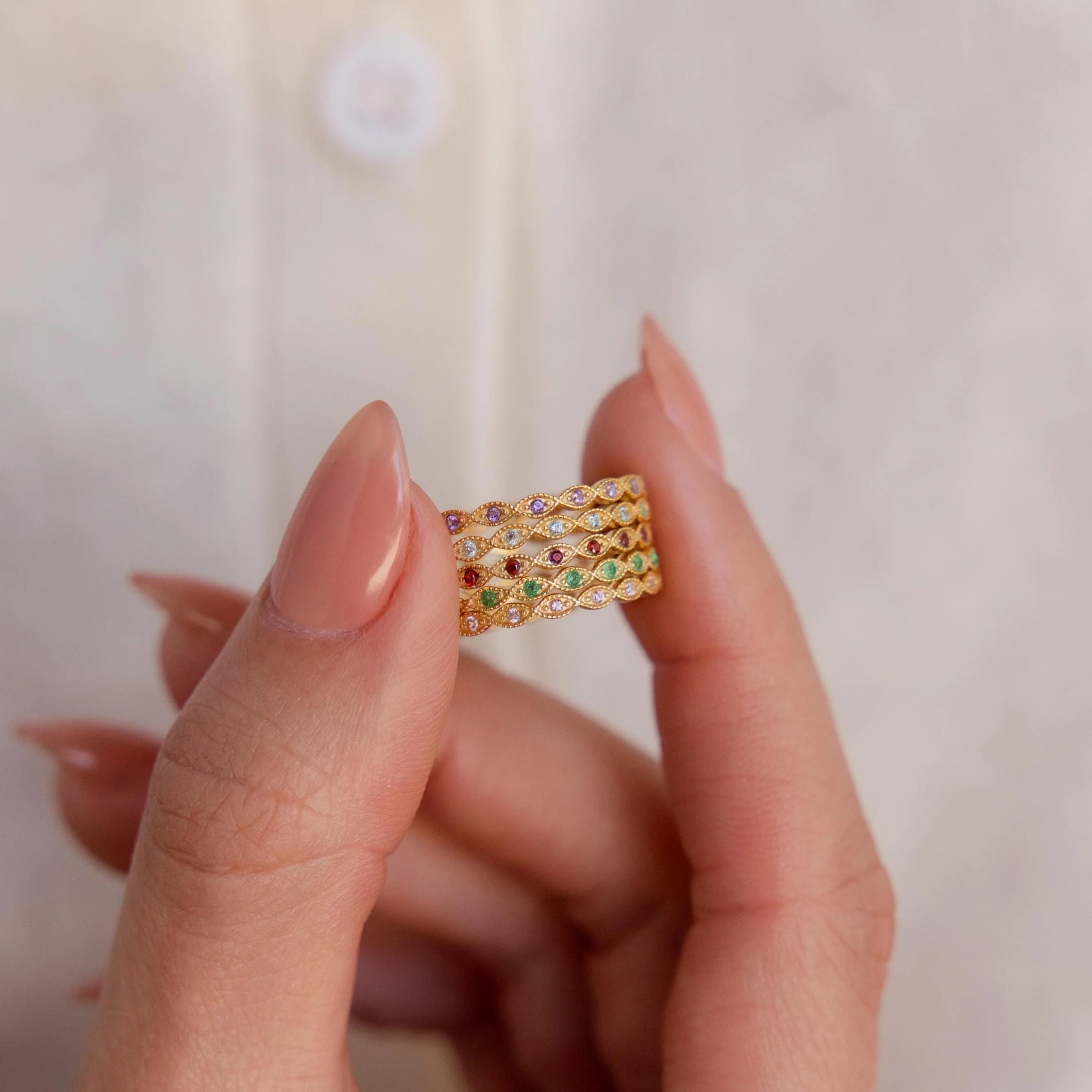 Dainty Marquise Diamond Ring