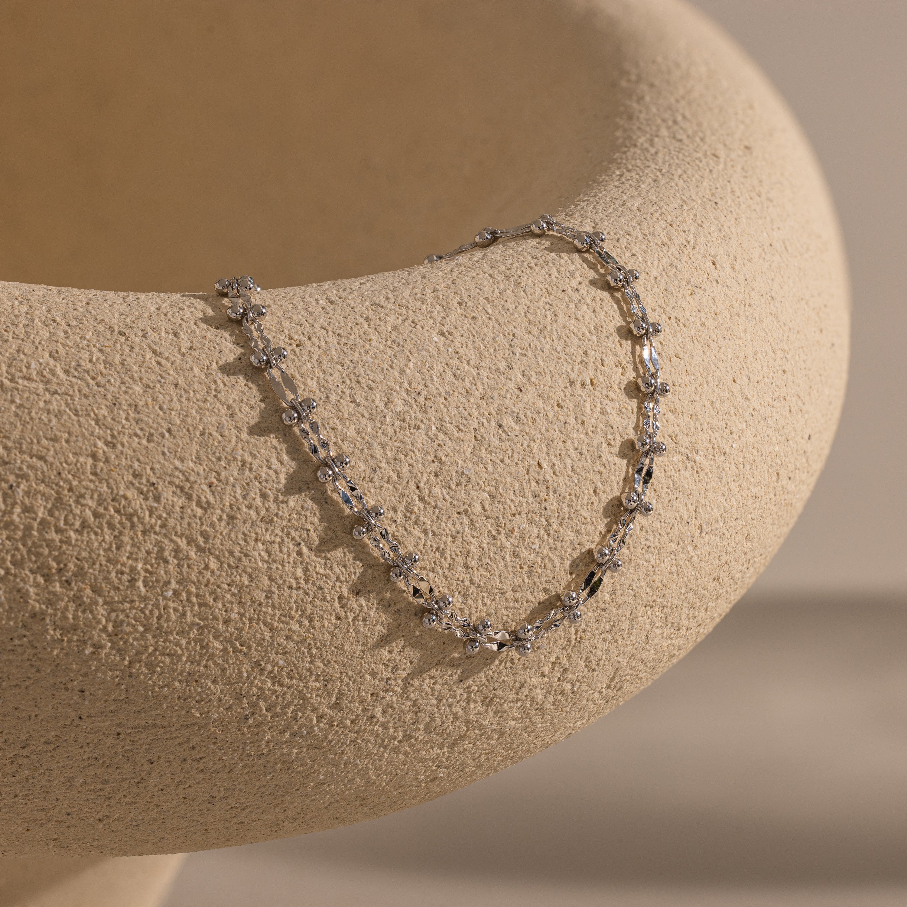 Dainty Mirror Chain Bracelet - Image 3