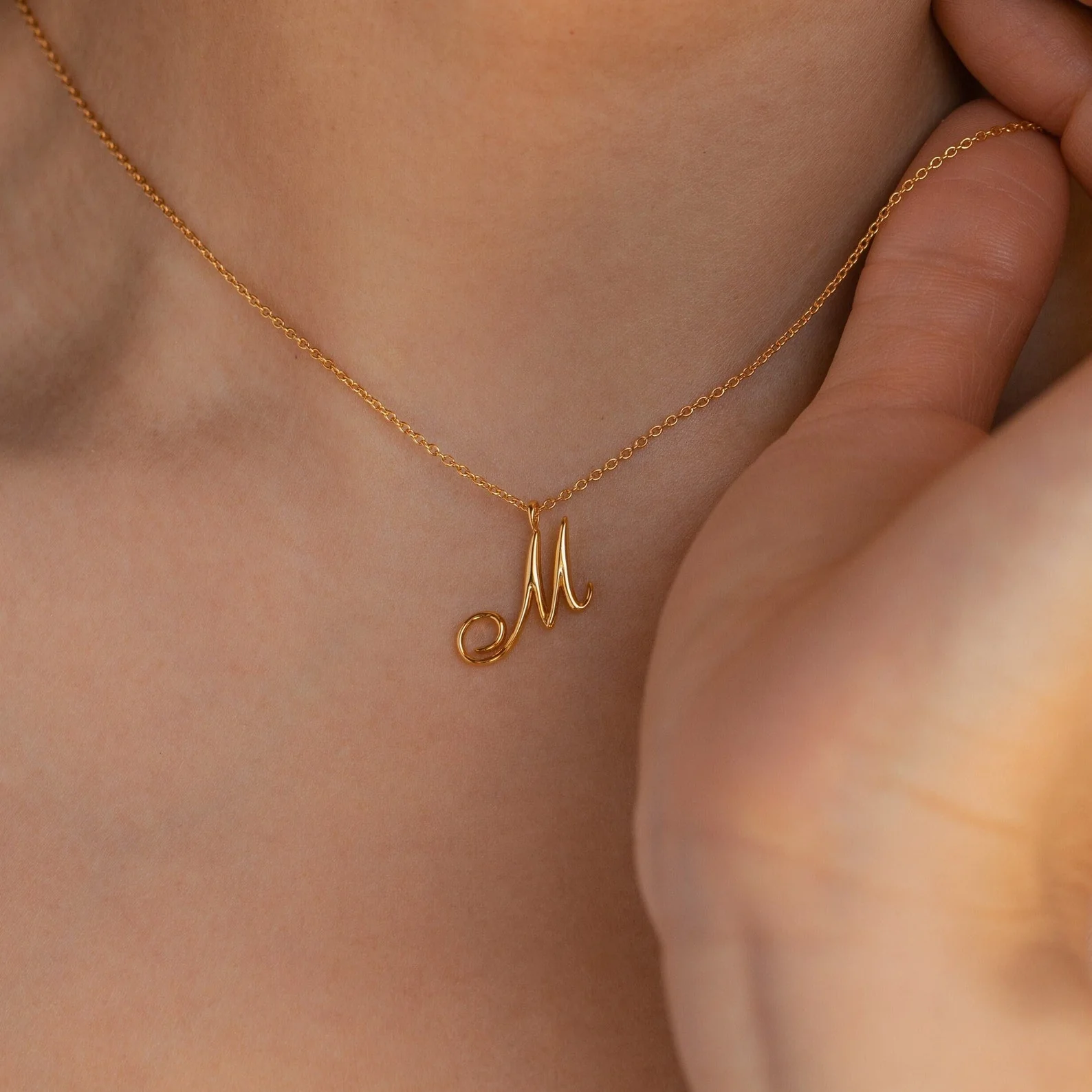 Davina Letter Necklace - Image 2