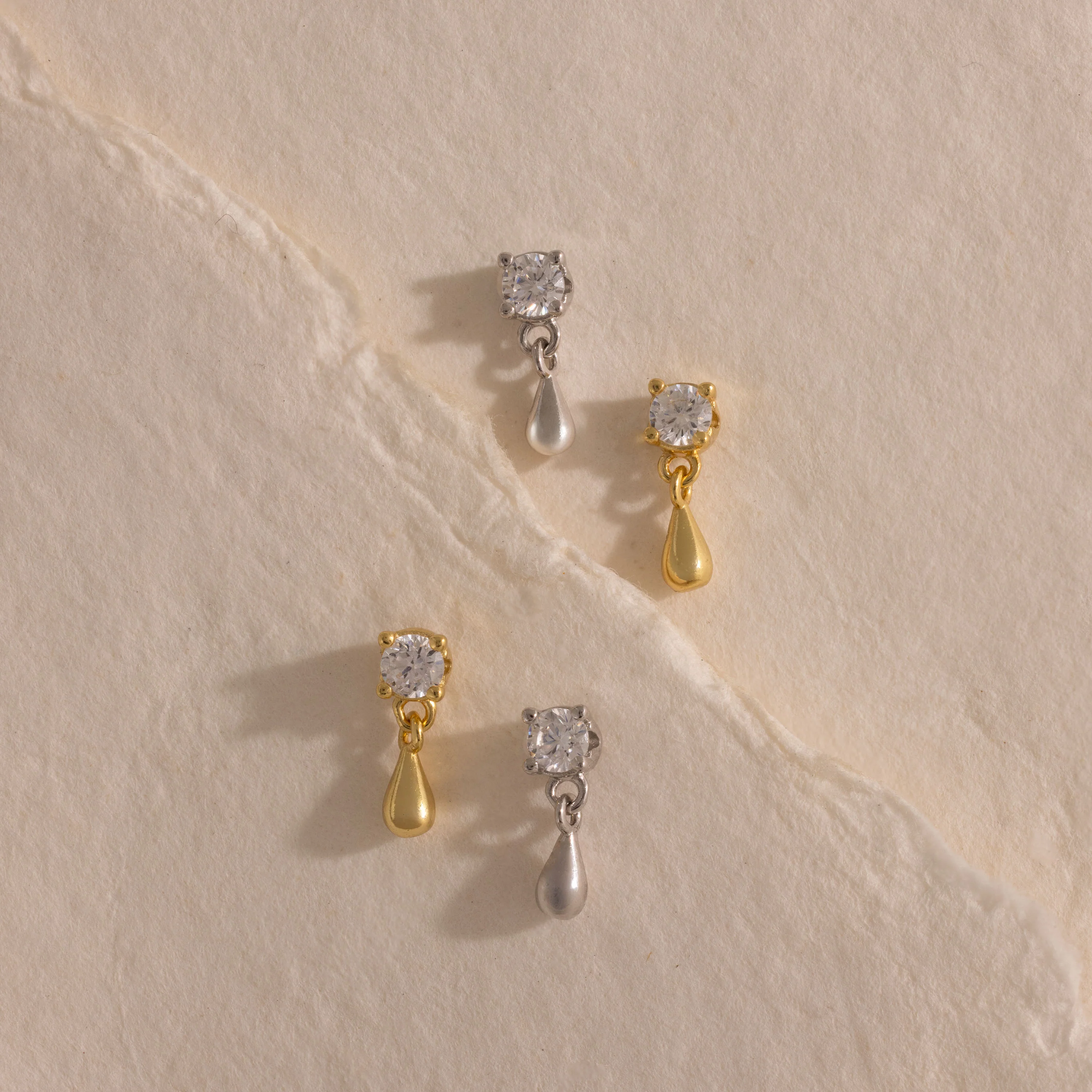 Diamond Droplet Studs - Image 7