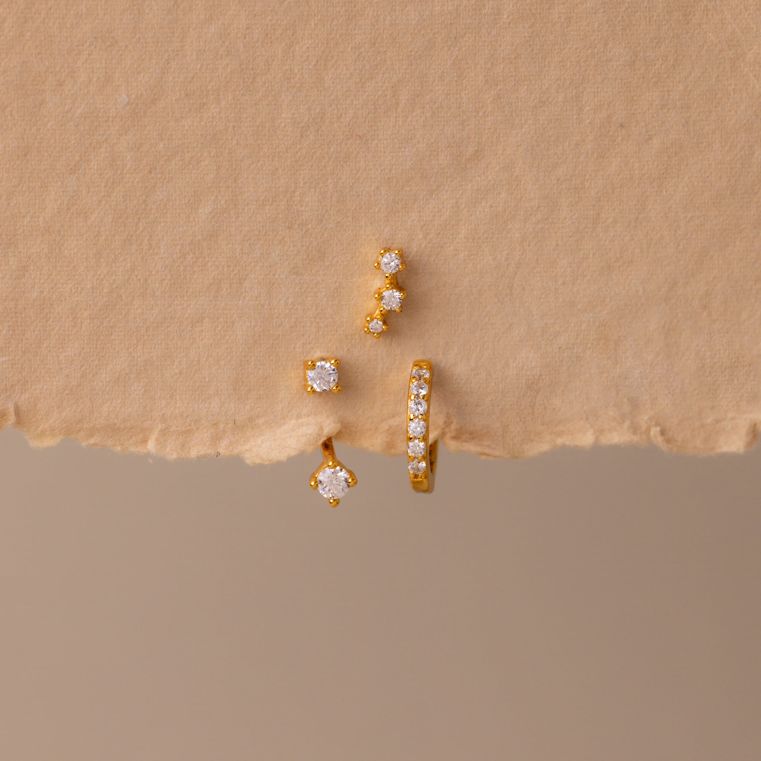 Birthstone Earring Trio Set - Image 7