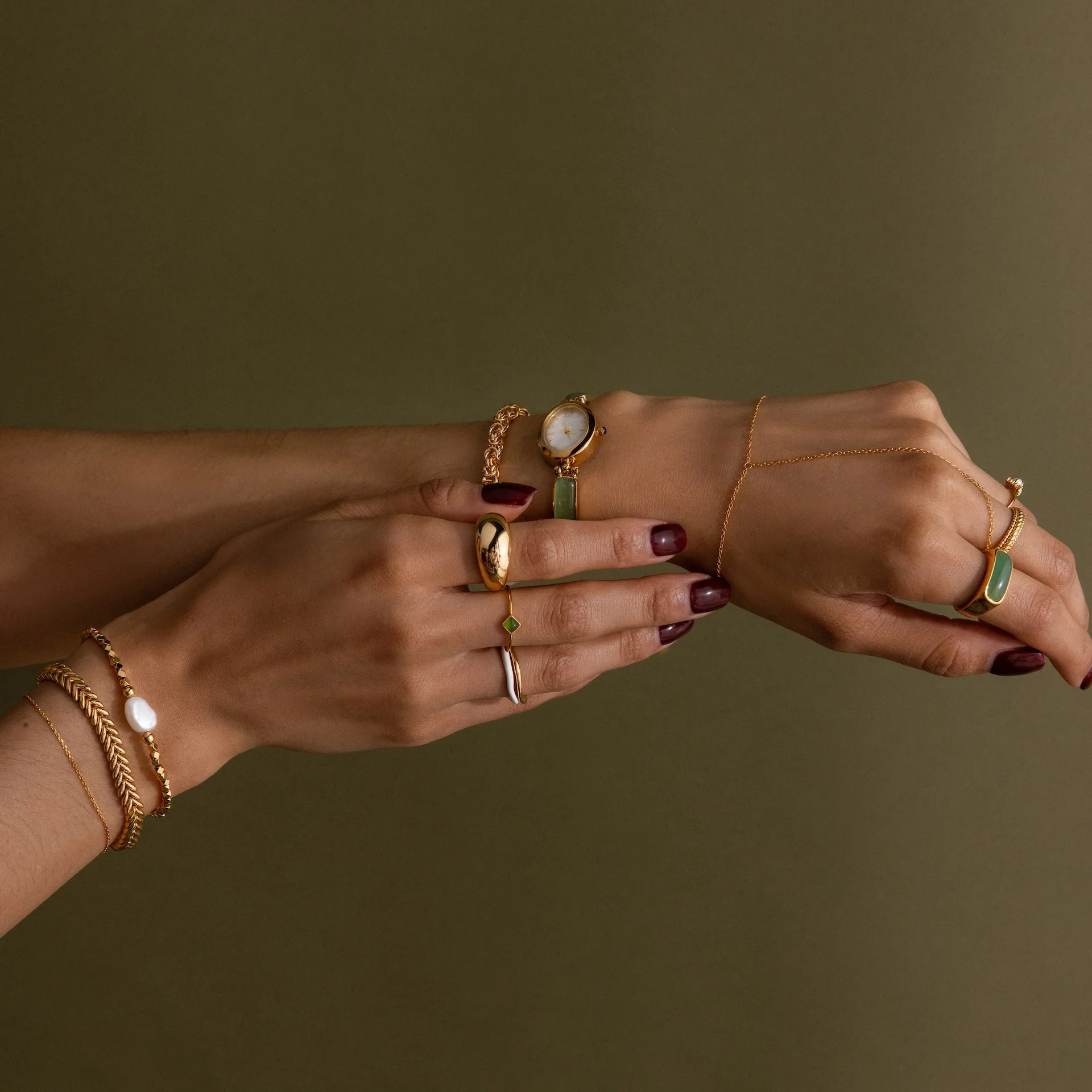 Duo Wave Ring Set - Image 6