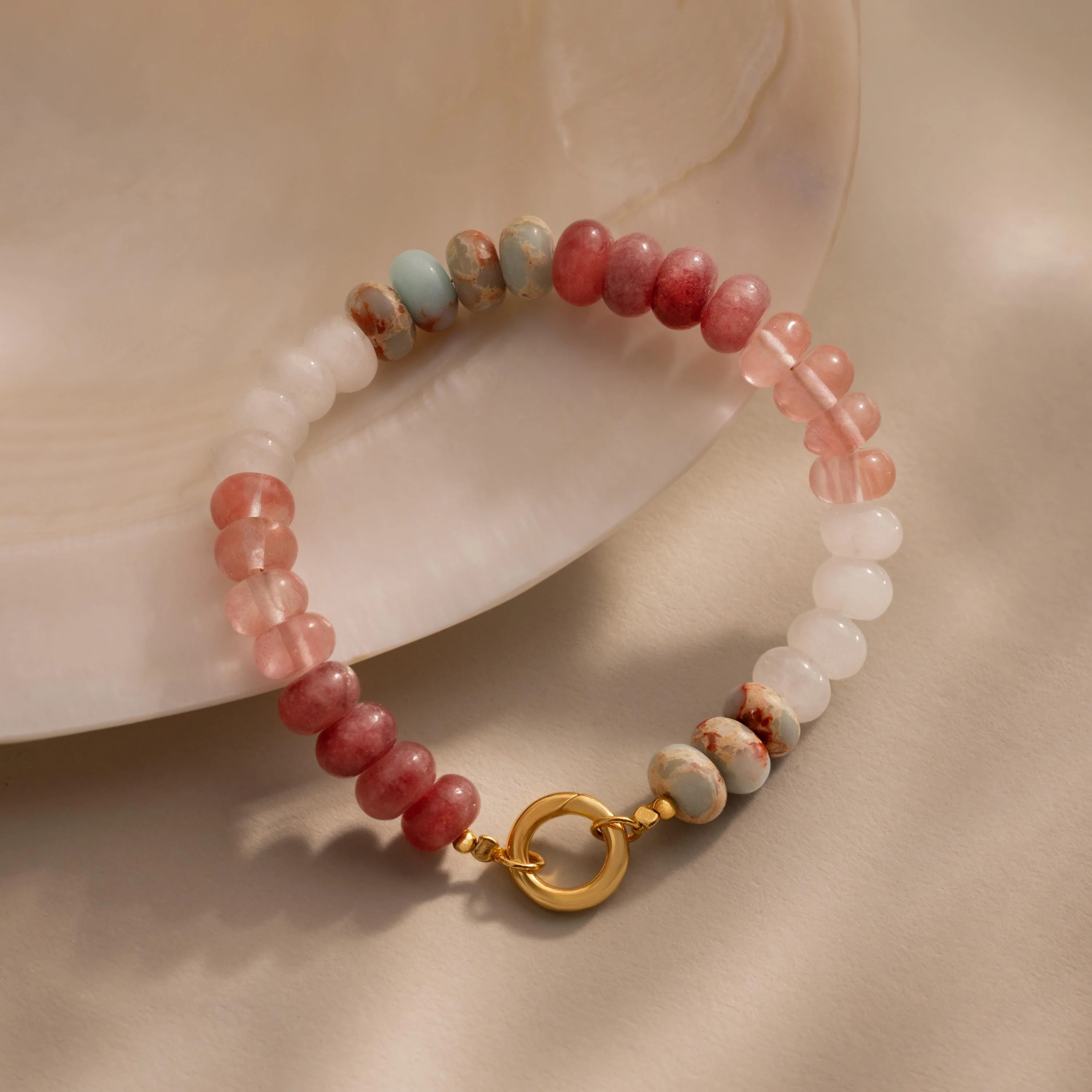 Ember Beaded Charm Bracelet - Image 3