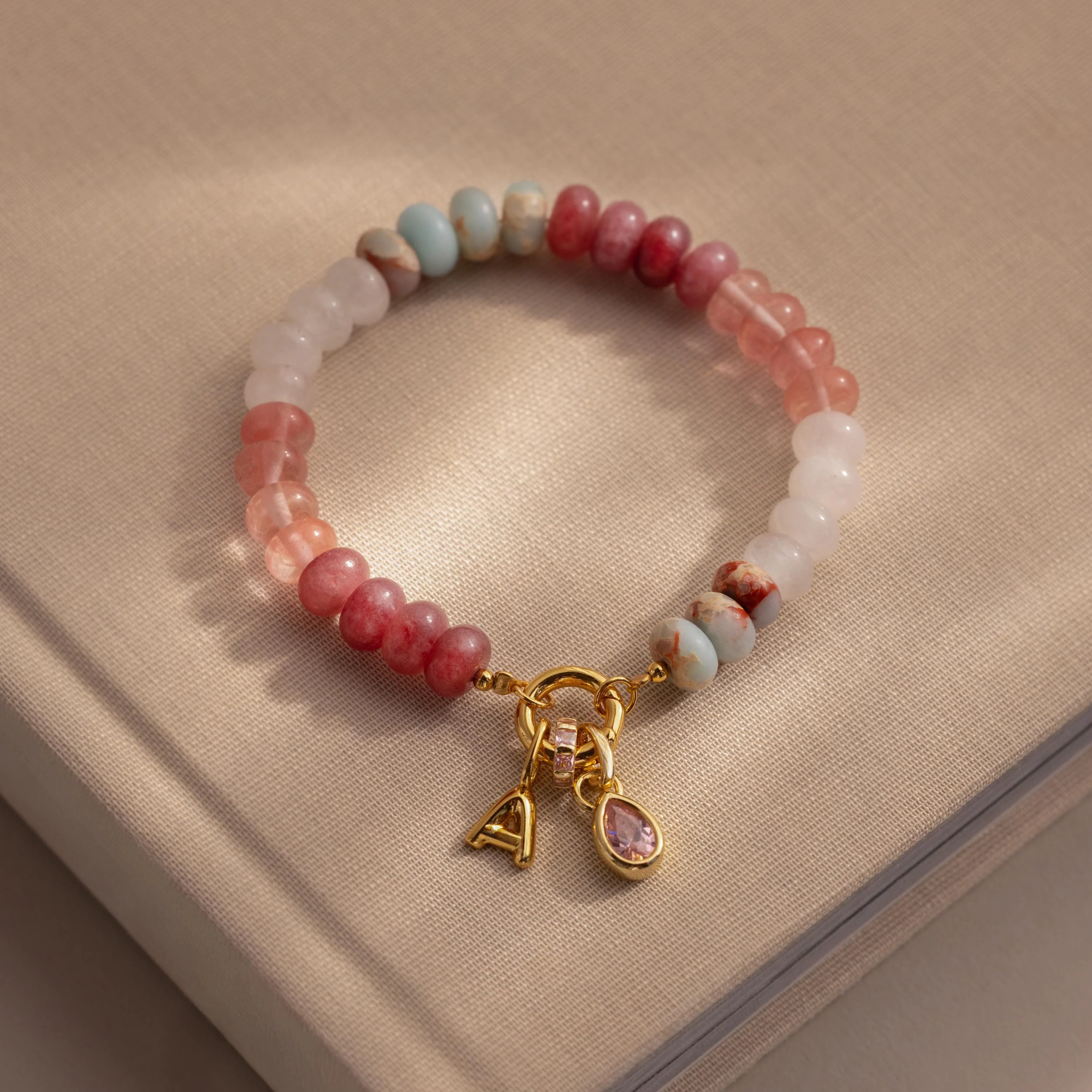 Ember Beaded Charm Bracelet - Image 5
