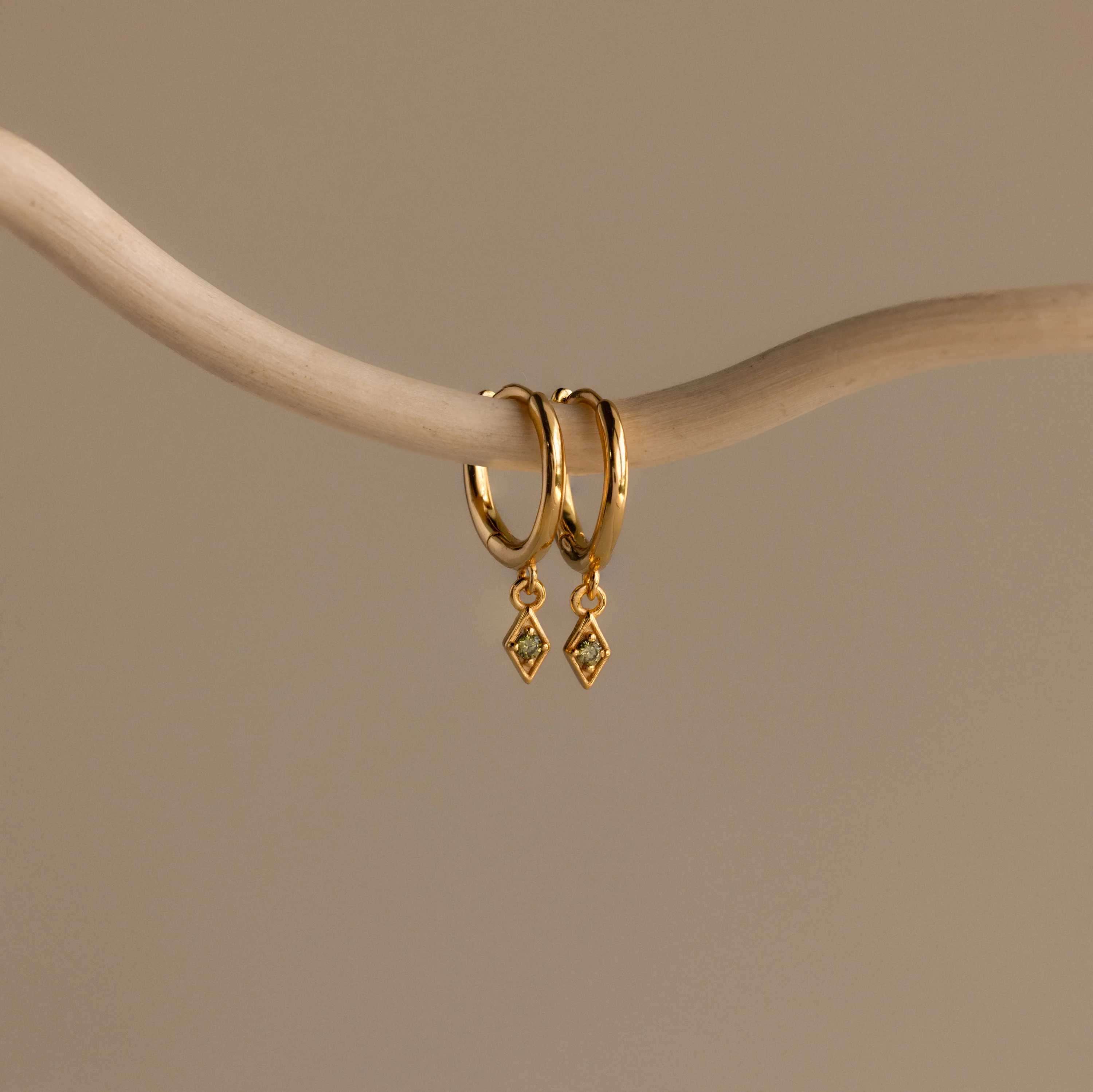 Ericka Birthstone Huggies - Image 10
