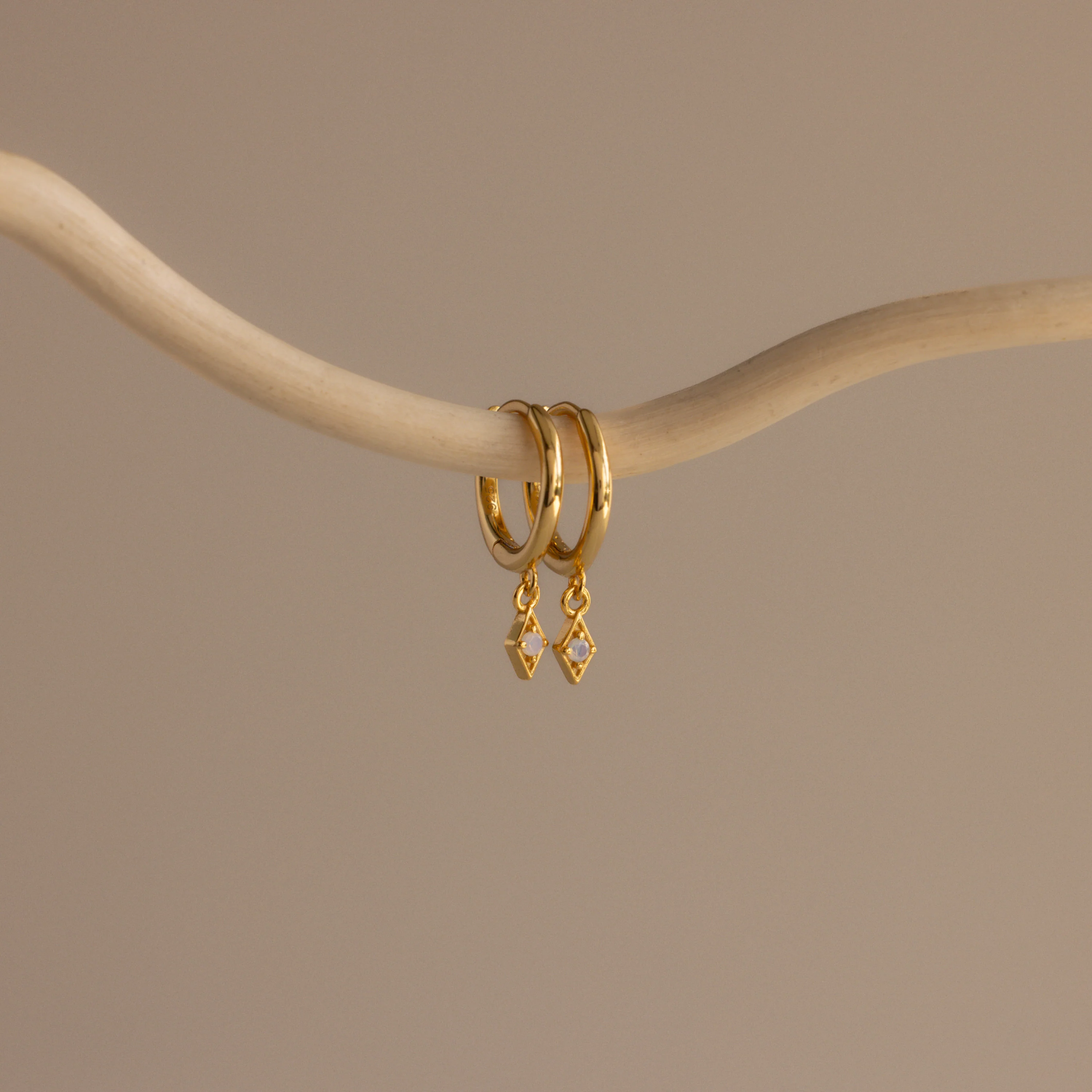 Ericka Sapphire Huggies