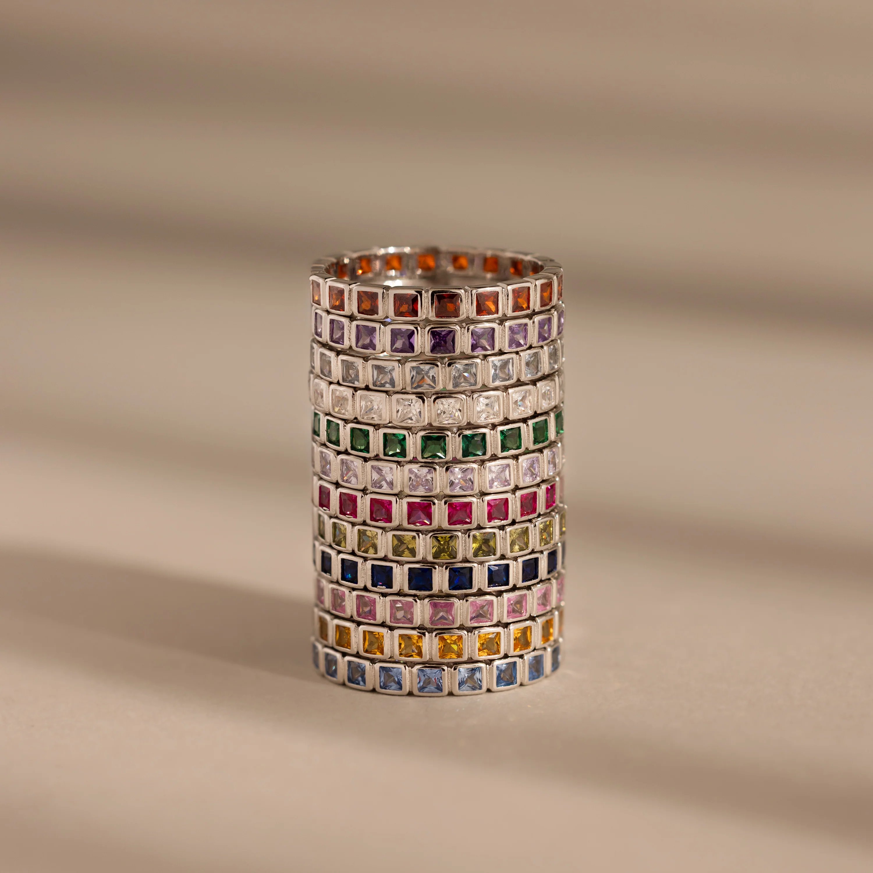 Eternity Bezel Diamond Ring