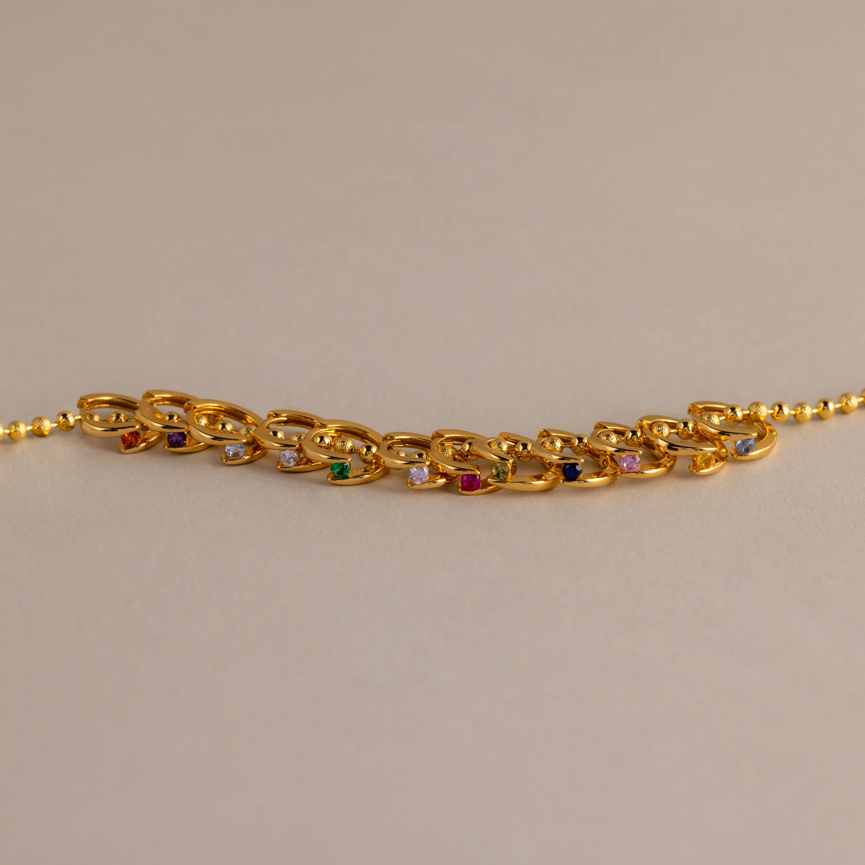 Floating Birthstone Huggies - Image 10
