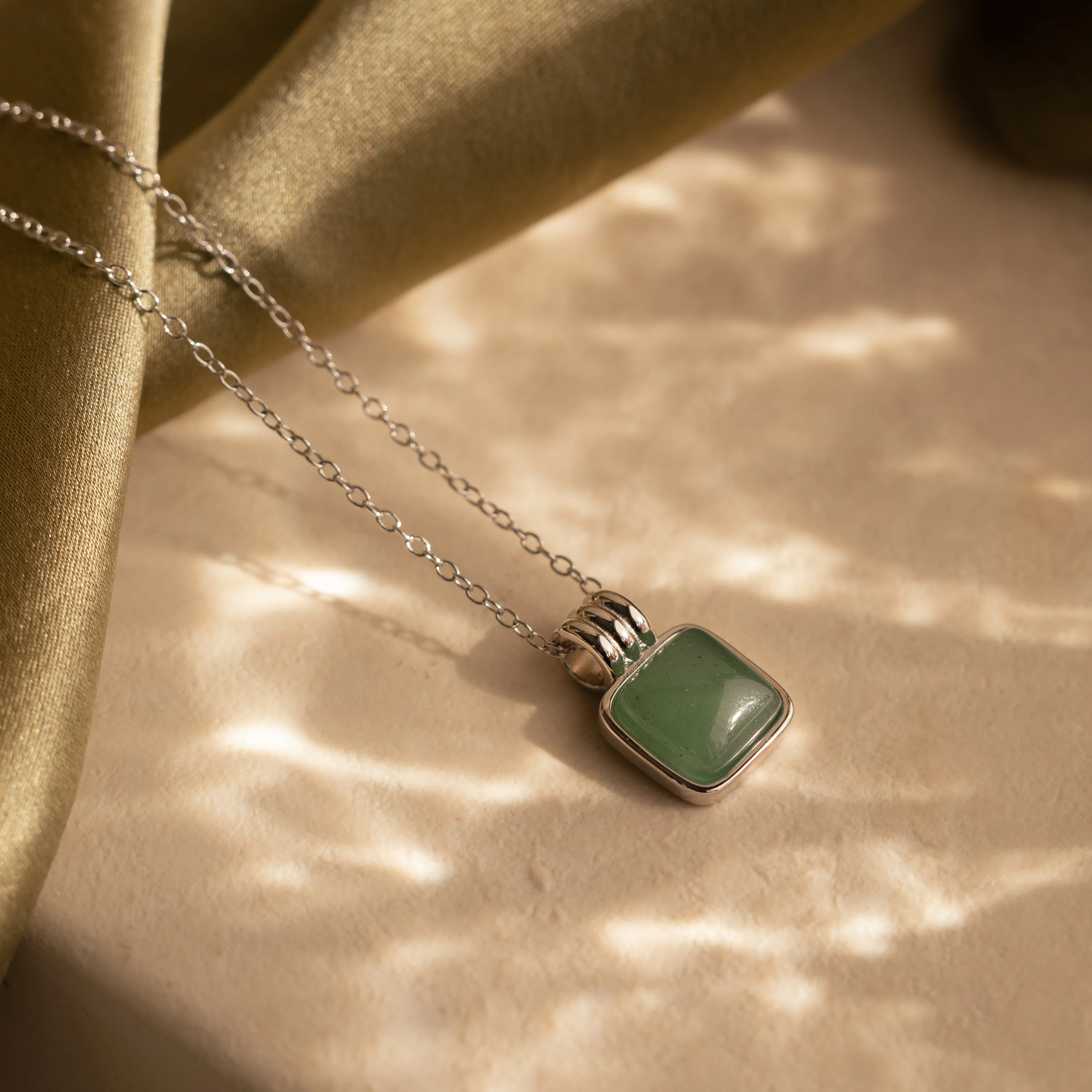 Jade Pendant Necklace - Image 3