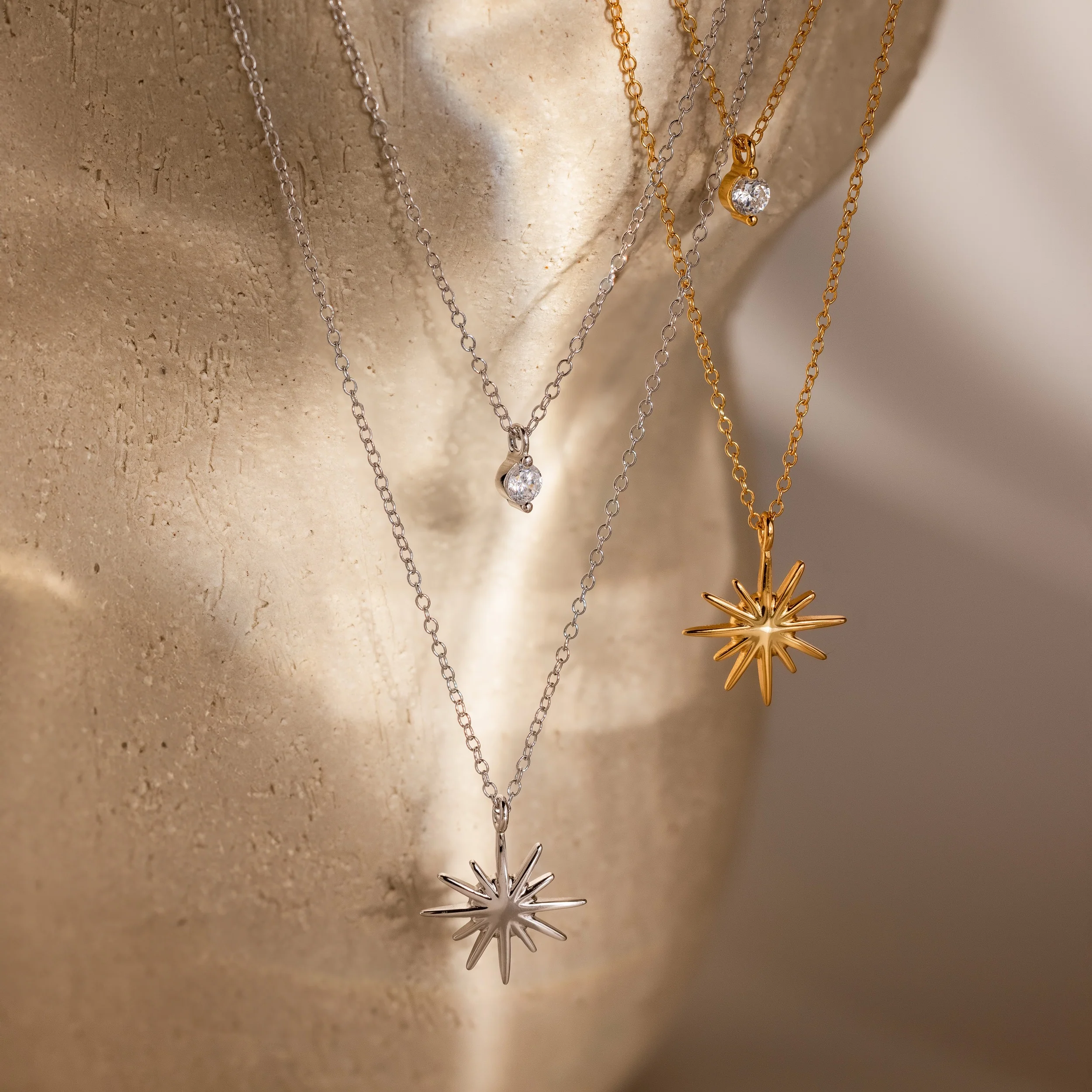 Laura Starburst Duo Necklace - Image 6