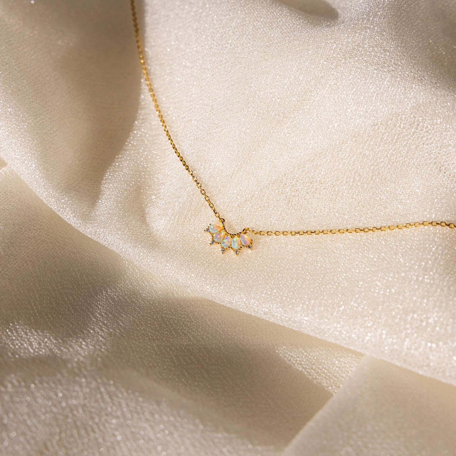 Marquise Birthstone Necklace - Image 6
