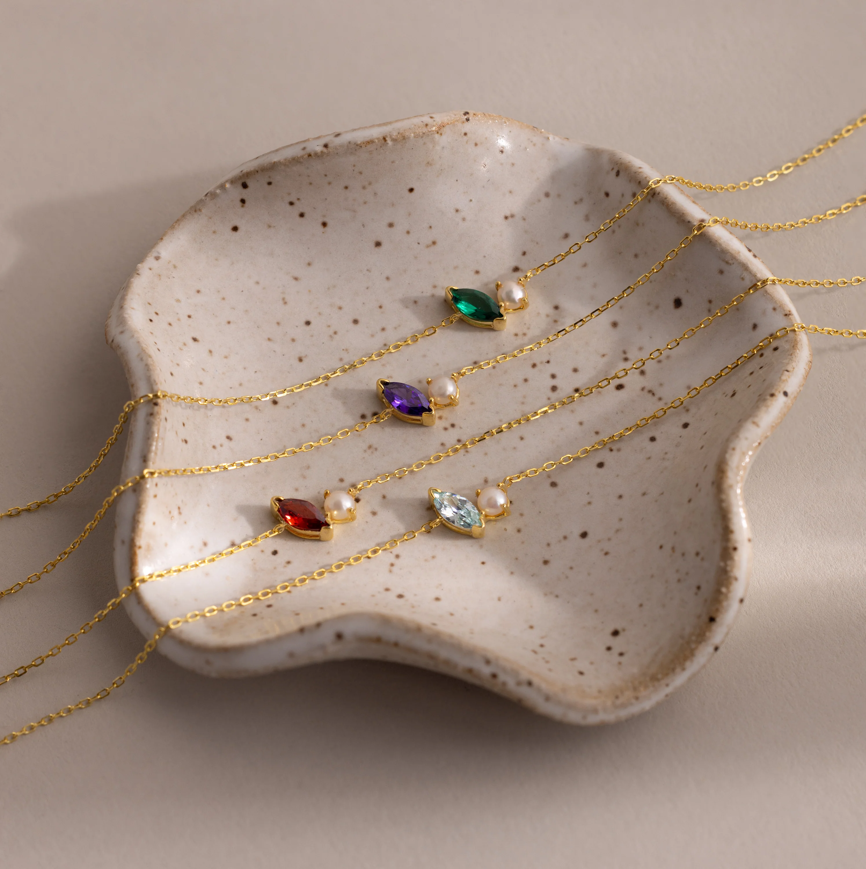 Marquise Diamond & Pearl Bracelet - Image 3