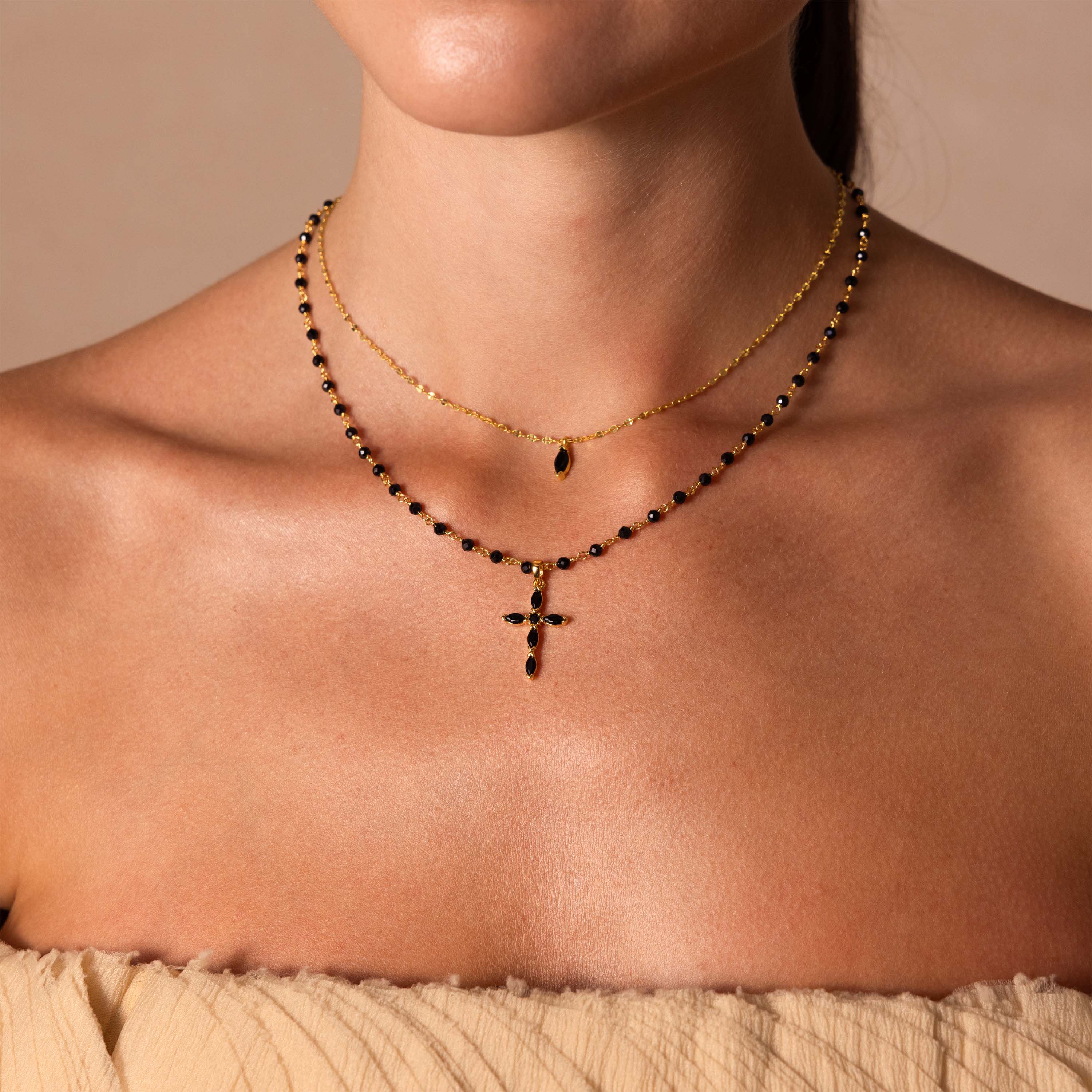 Midnight Cross Necklace - Image 7