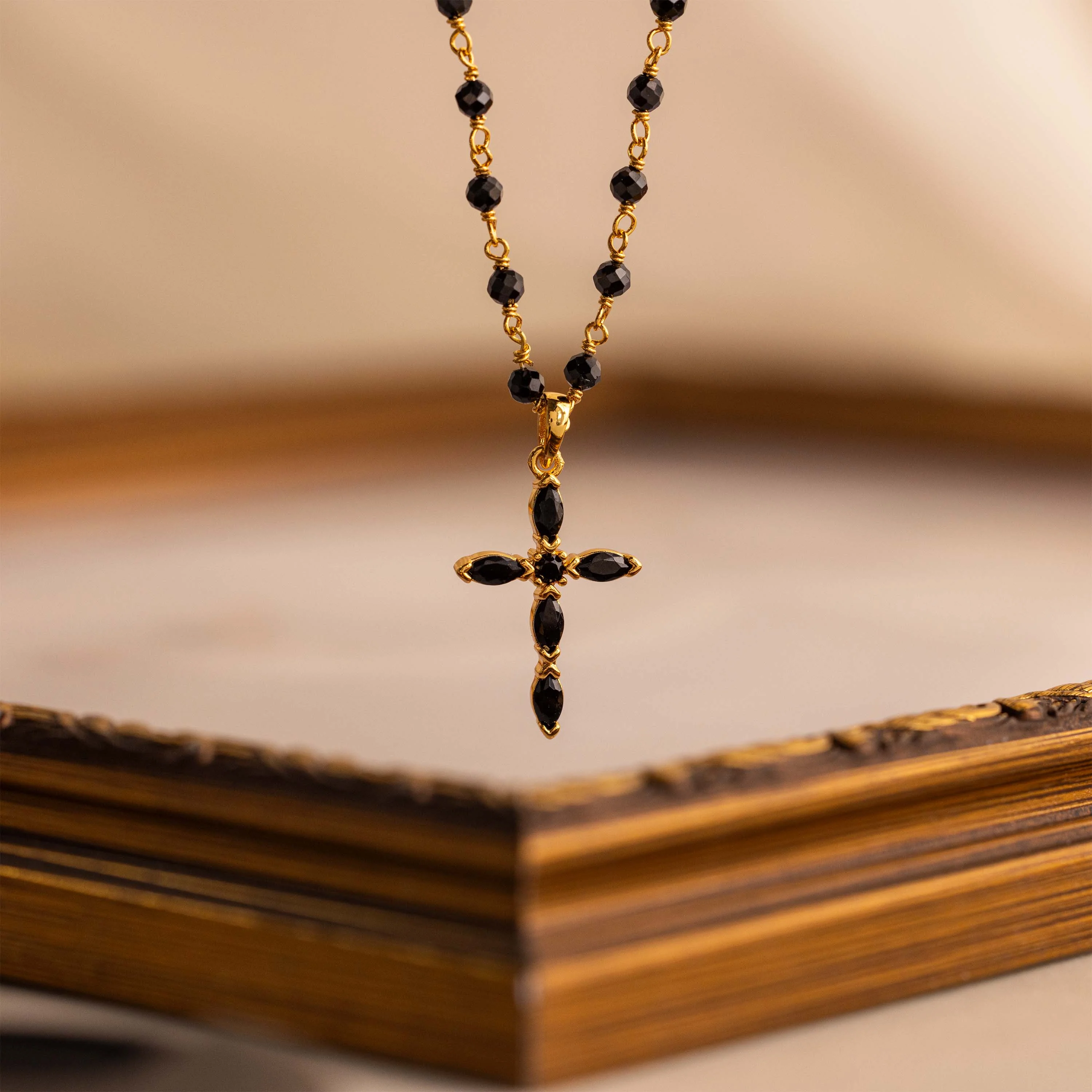 Midnight Cross Necklace - Image 8