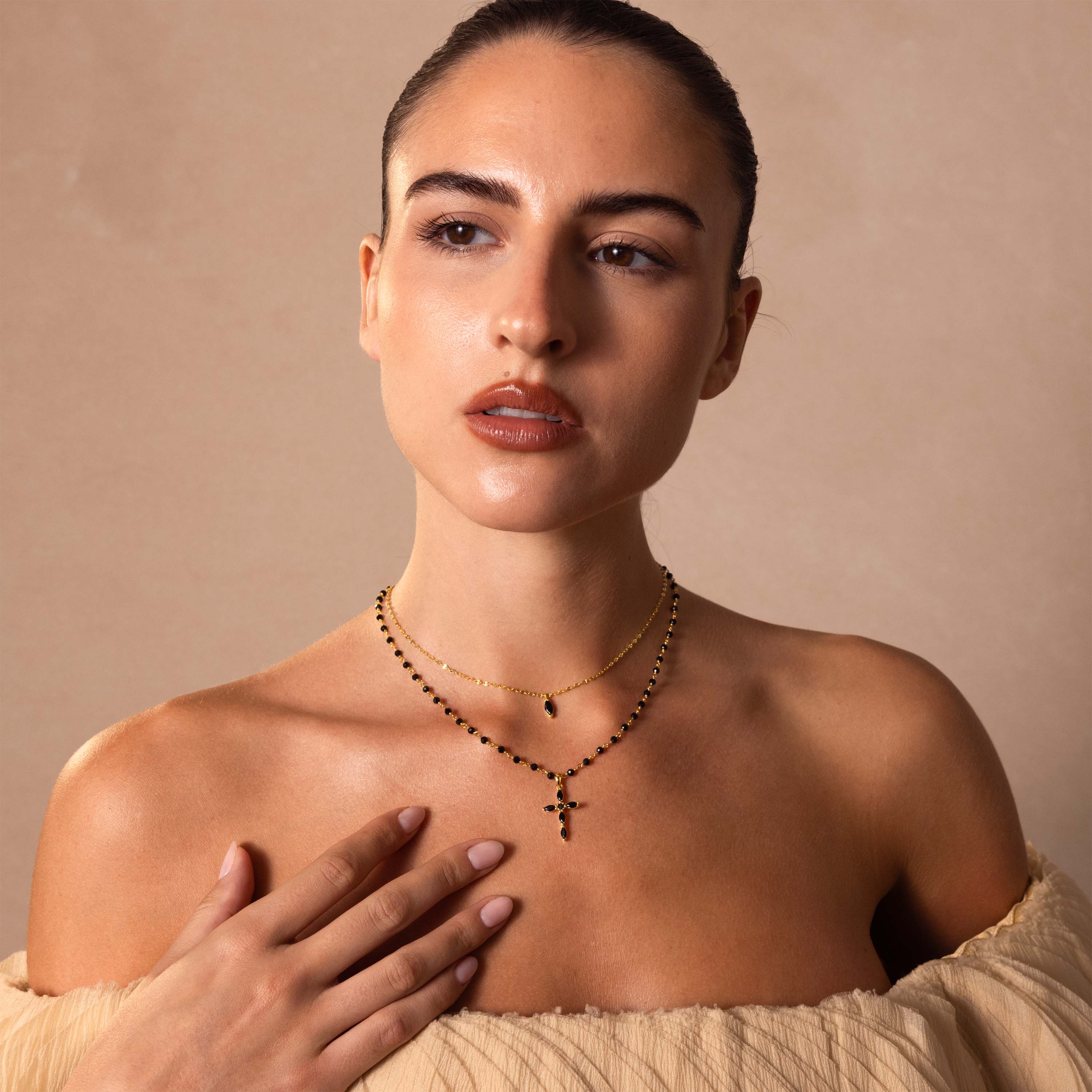 Midnight Cross Necklace - Image 9