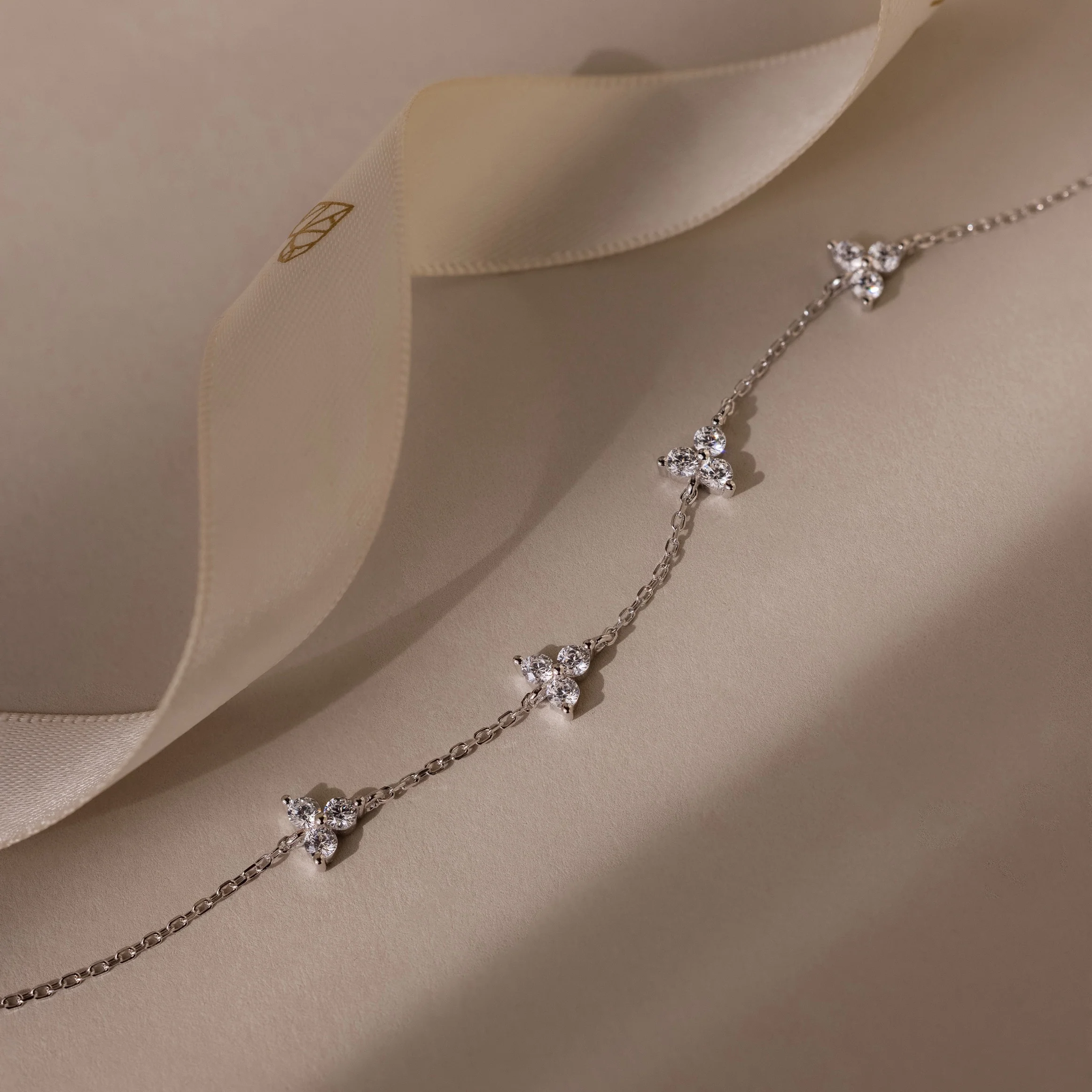Mini Lily Diamond Bracelet - Image 5