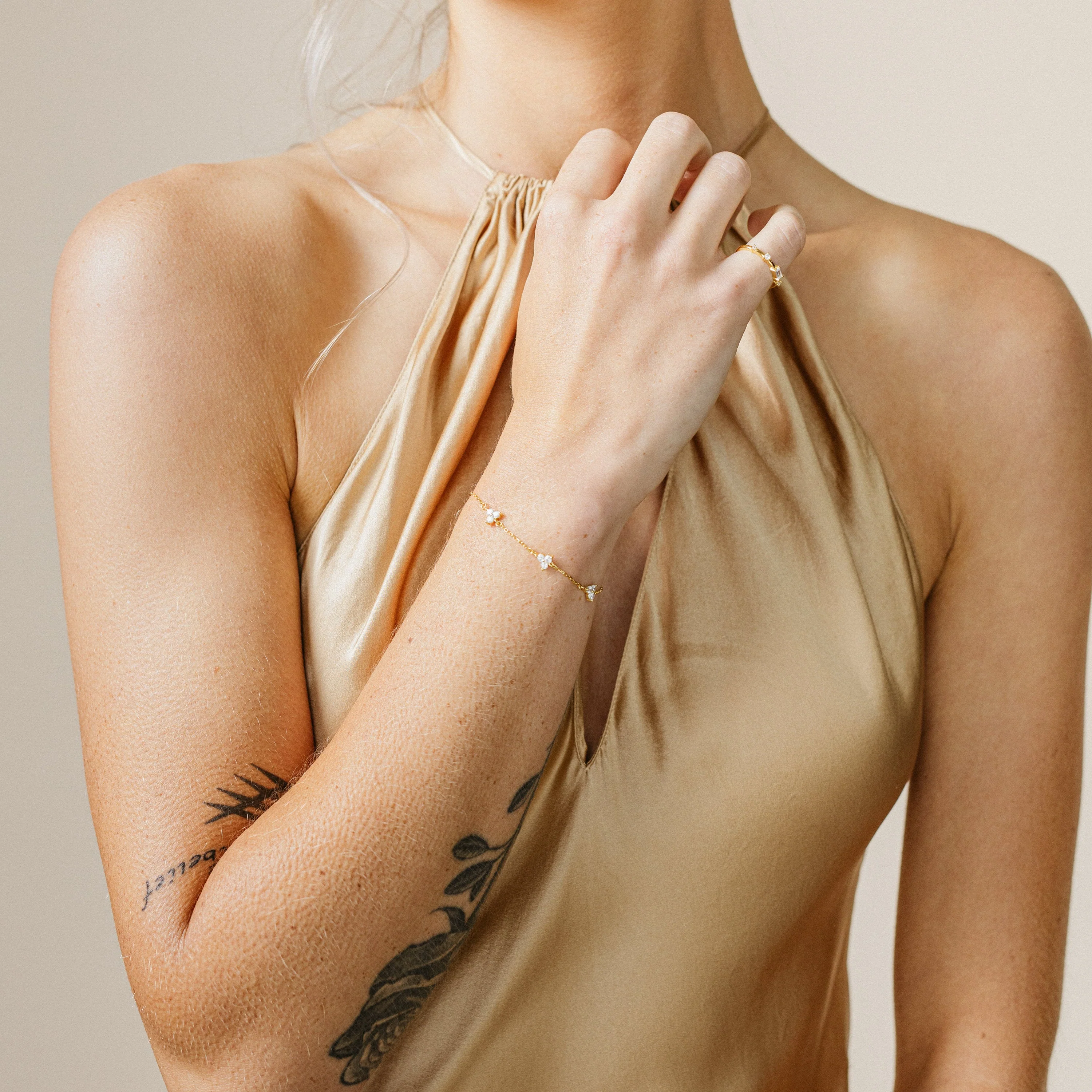 Mini Lily Diamond Bracelet - Image 6