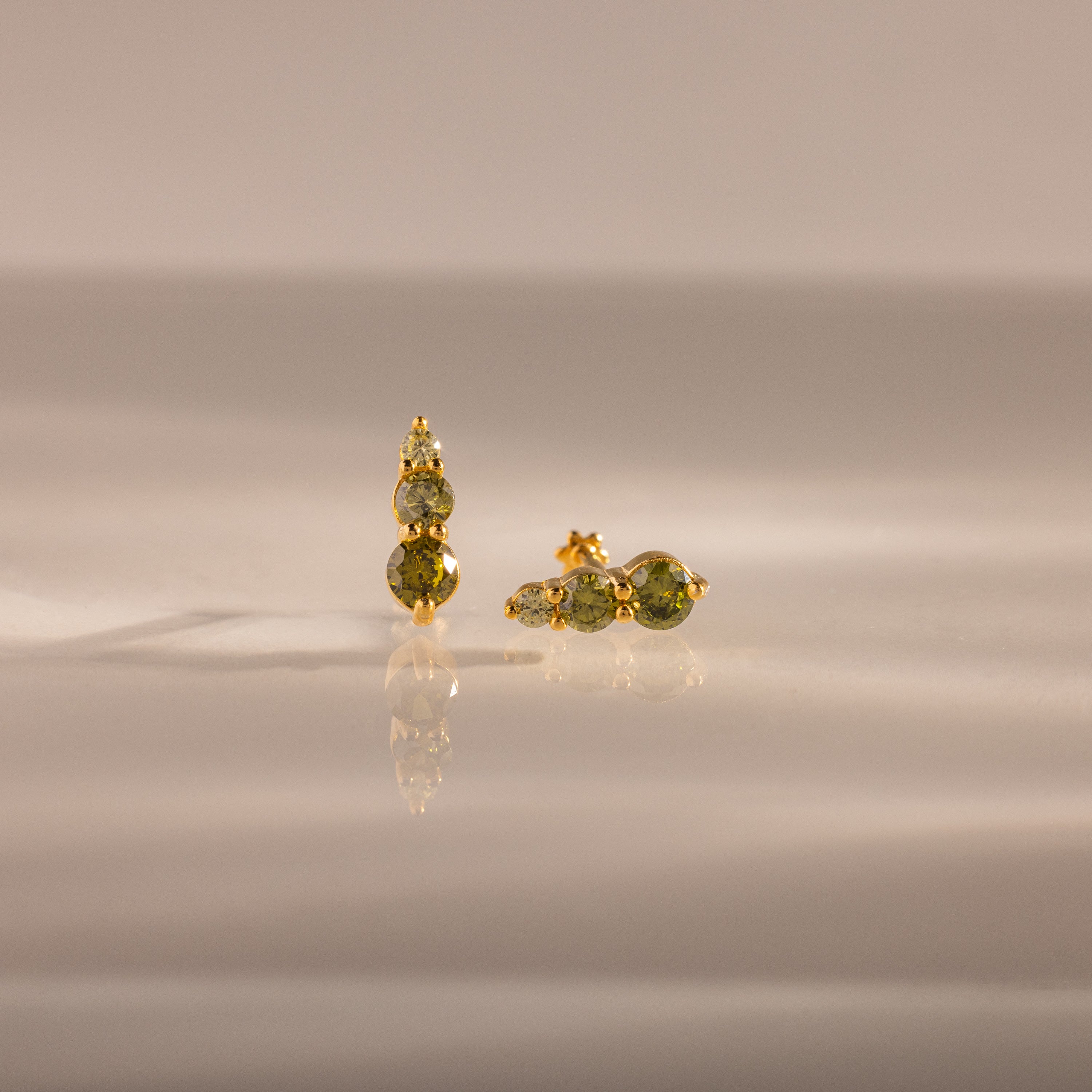 Ombre Birthstone Flatback Studs - Image 8