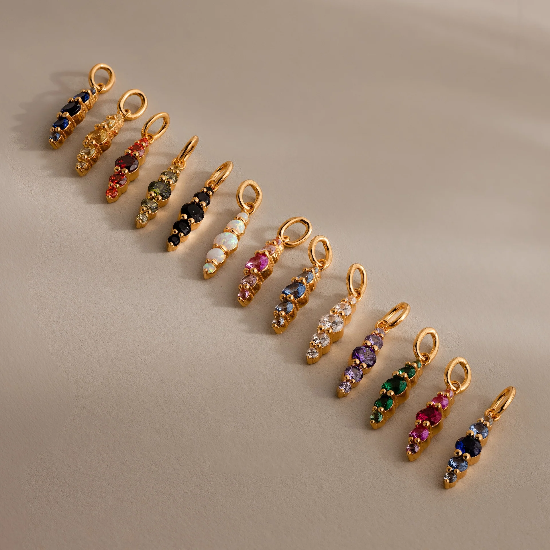 Ombre Lace Birthstone Charm - Image 13