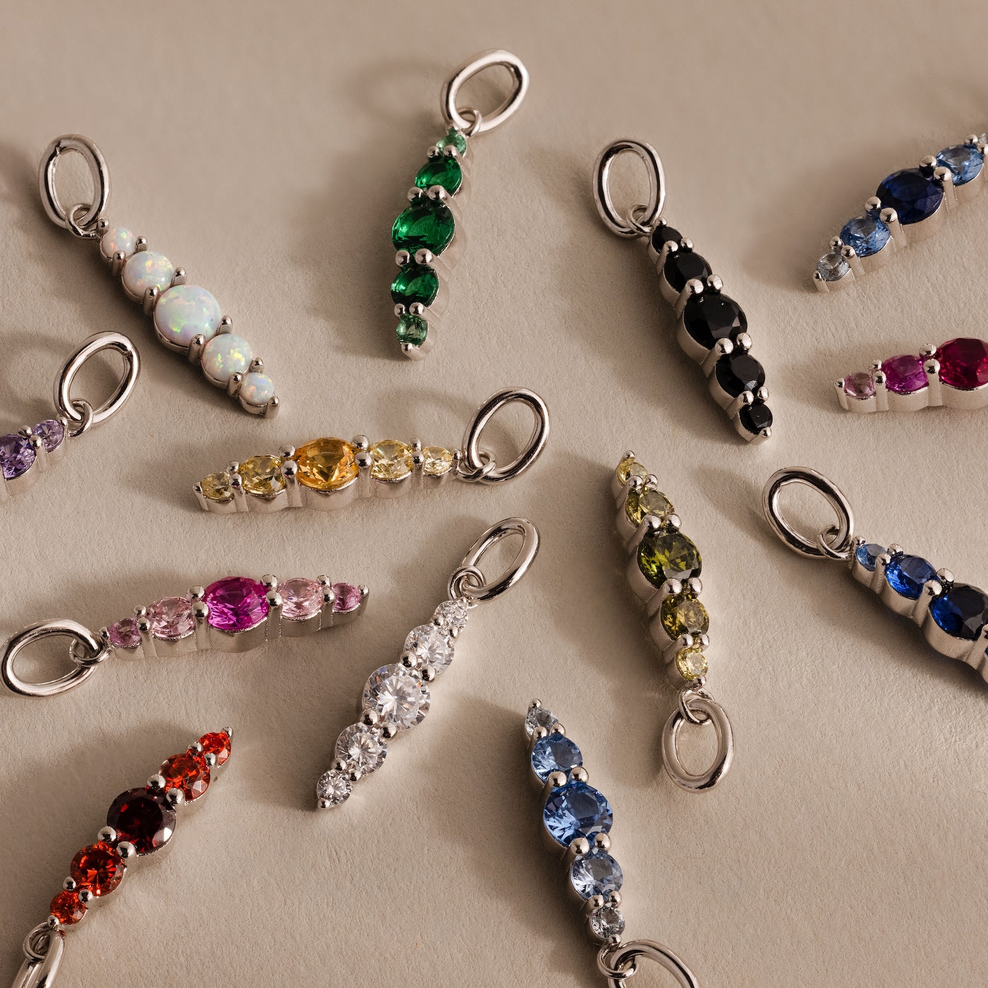 Ombre Lace Birthstone Charm - Image 4