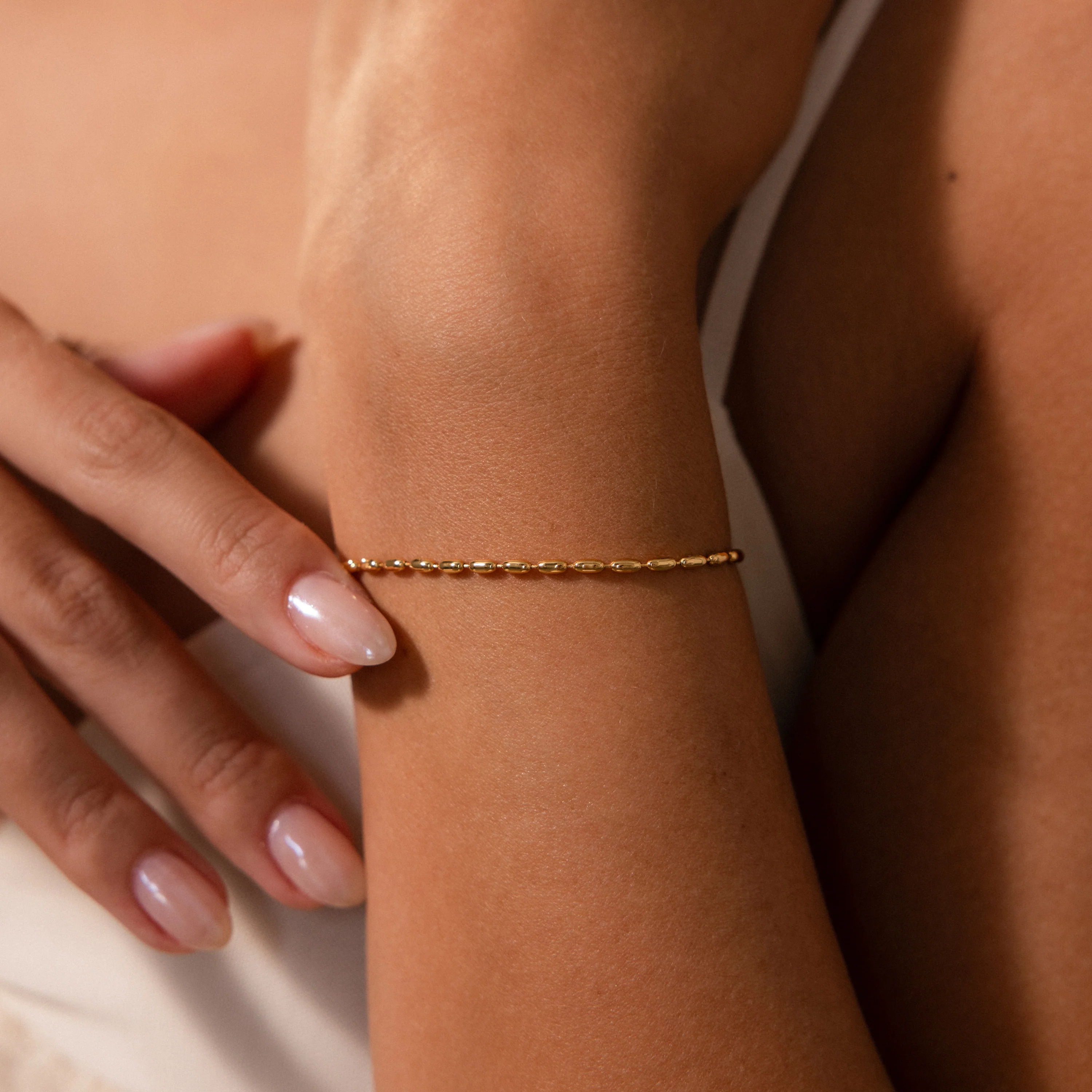 Oval Beaded Bracelet - Image 3