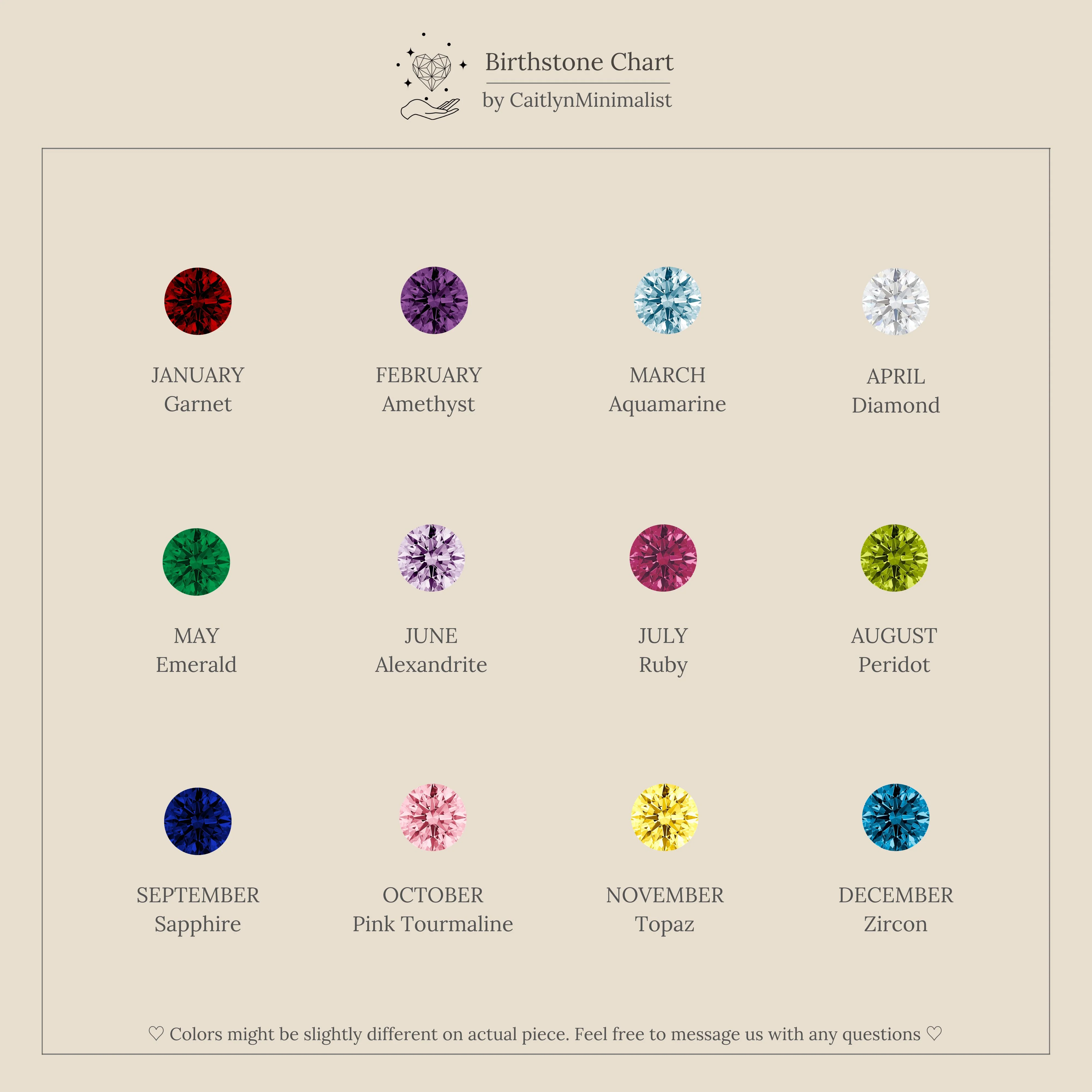 Ribbed Birthstone Huggies - Image 11