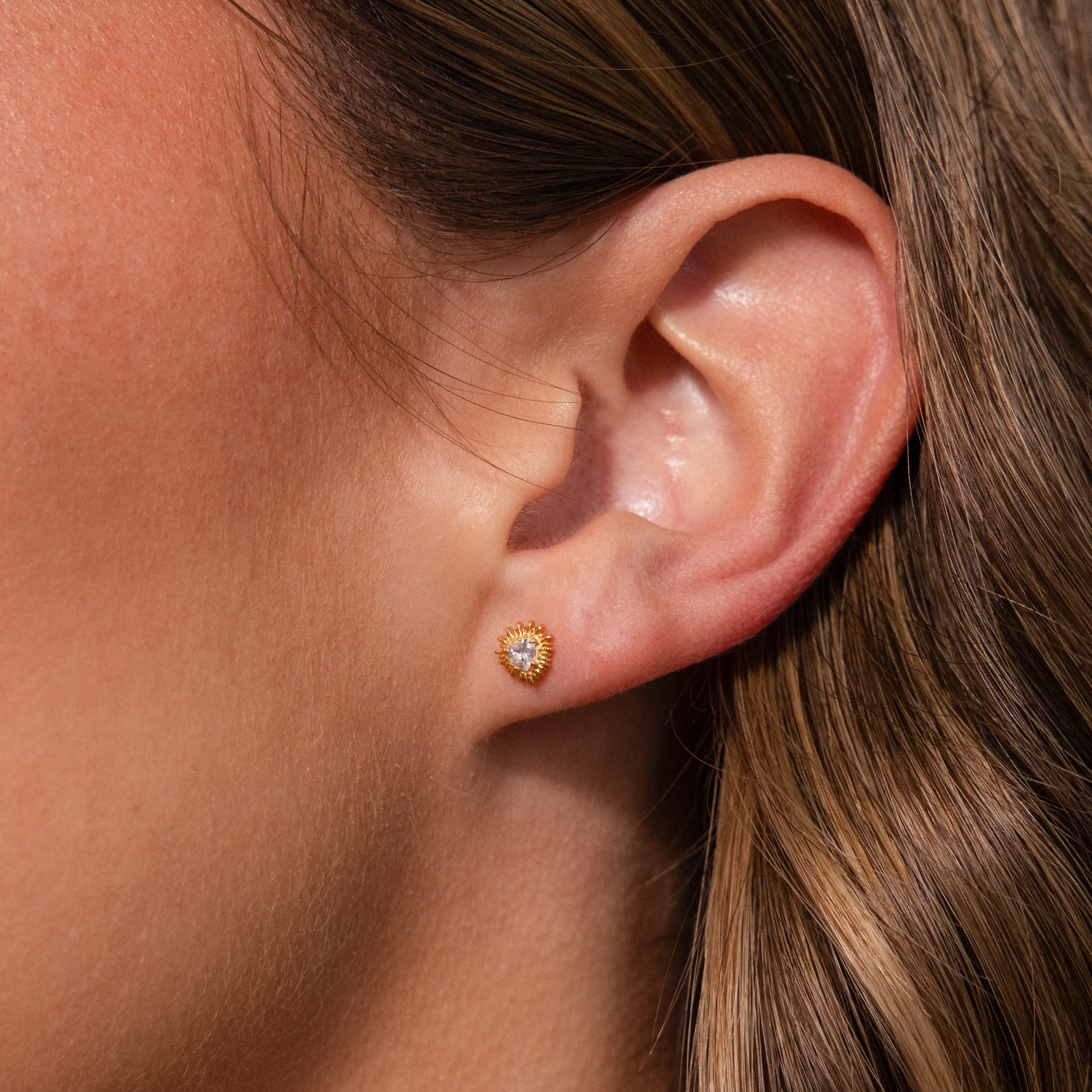 Sacred Heart Flatback Studs - Image 3