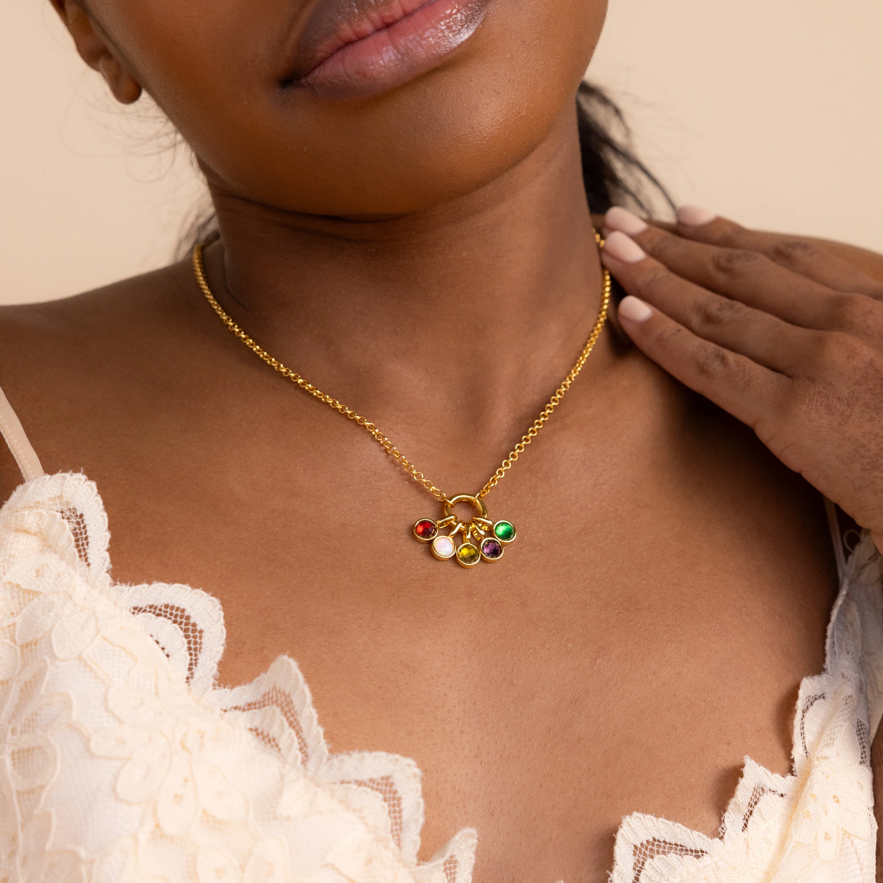 Signet Birthstone Charm - Image 4