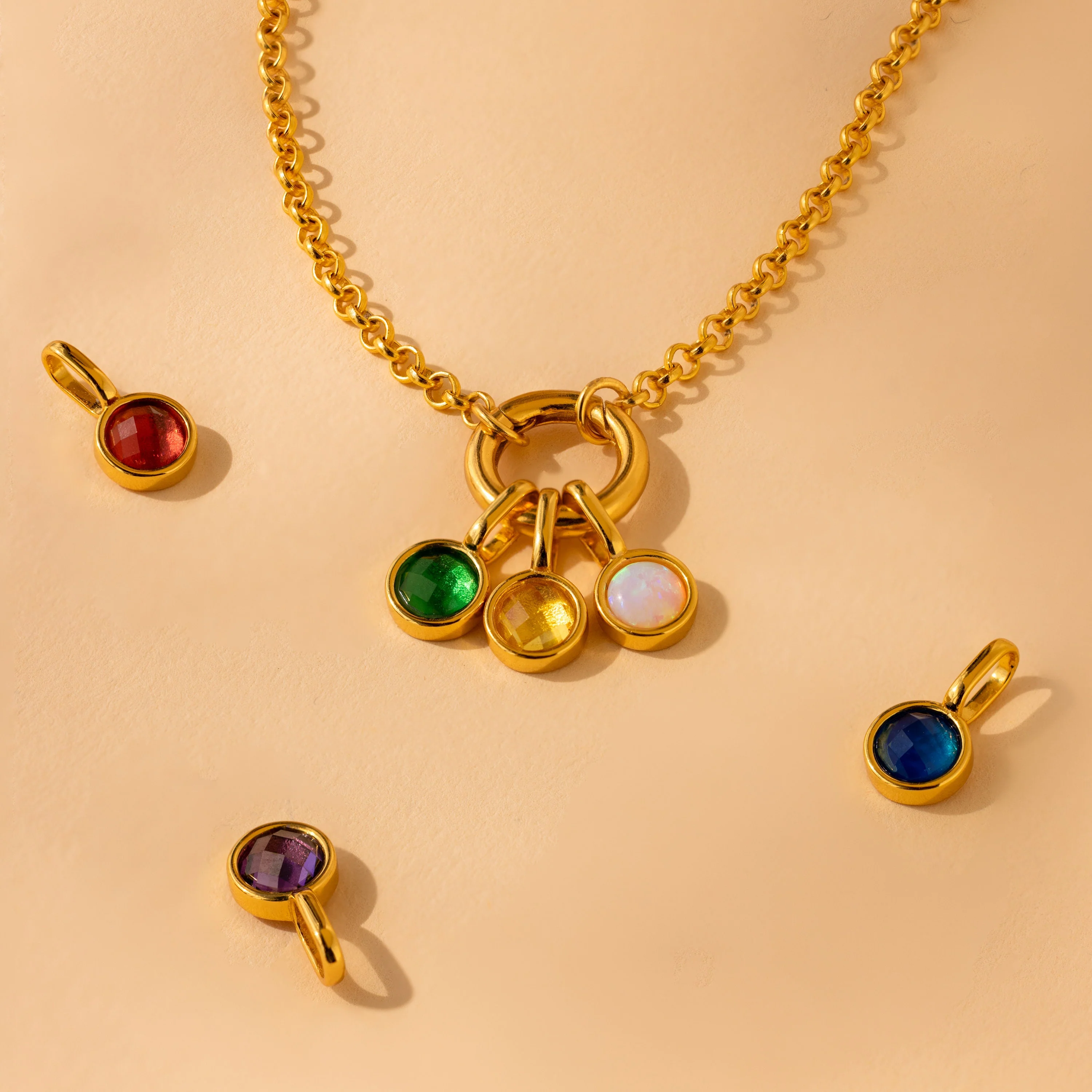 Signet Birthstone Charm - Image 6