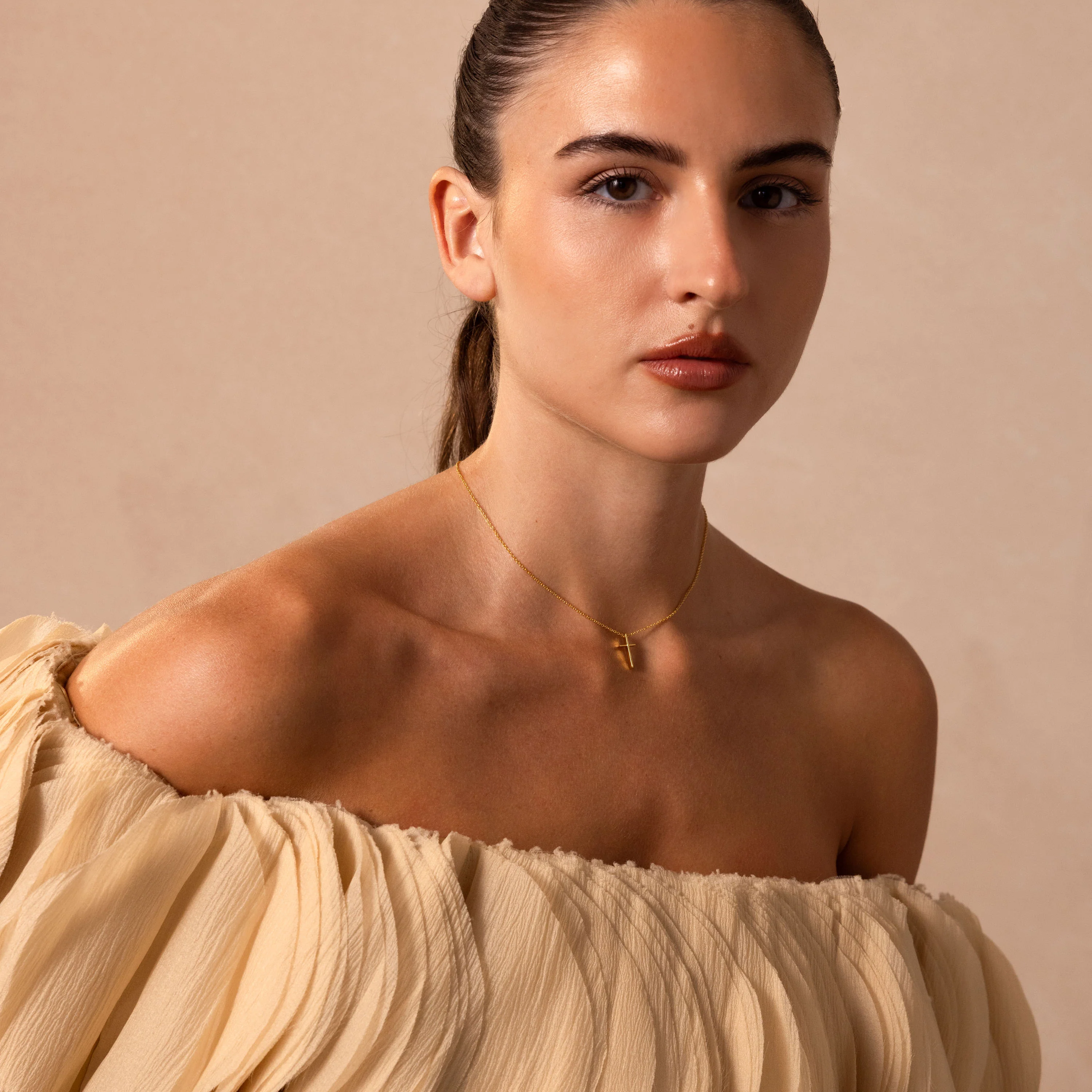 Skinny Cross Necklace - Image 10