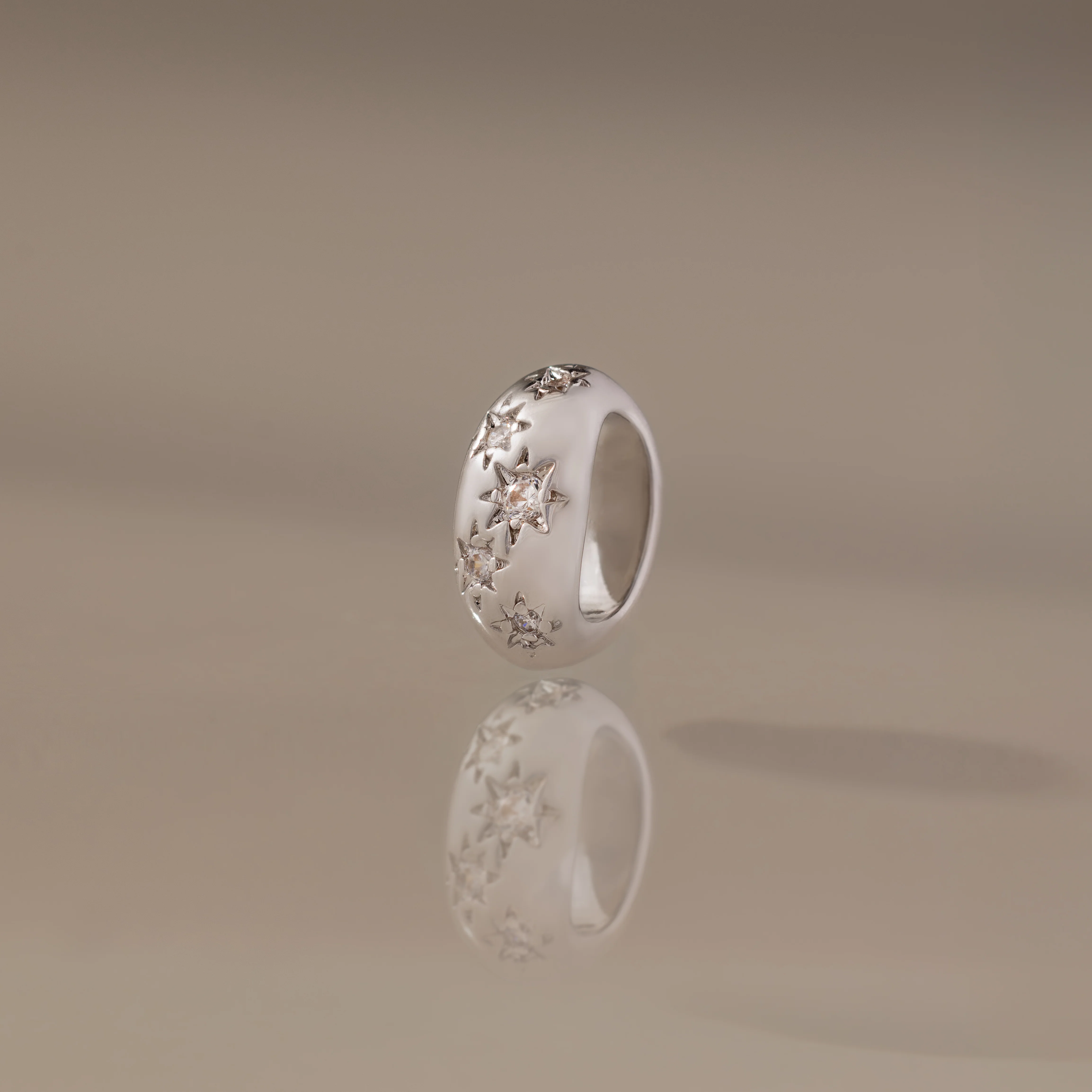 Sprinkle Diamond Dome Spacer Charm