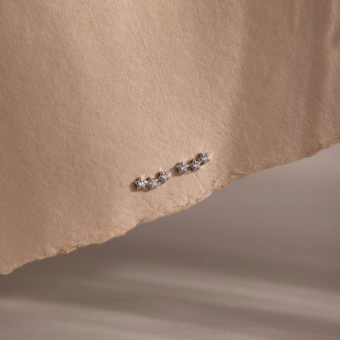 Stella Star Studs in Silver - Image 3