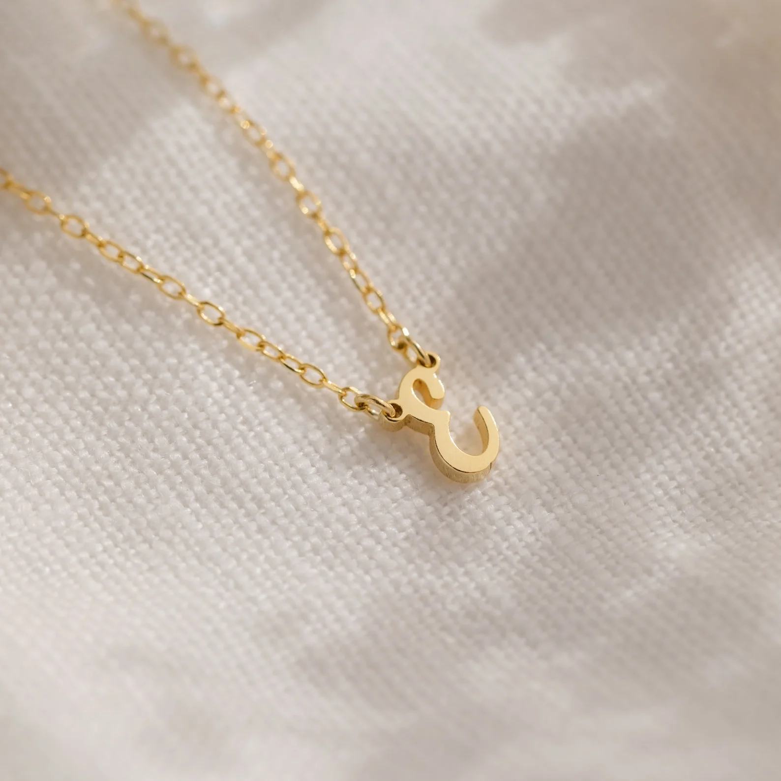 Stylish Dainty Initial Necklace - Image 2