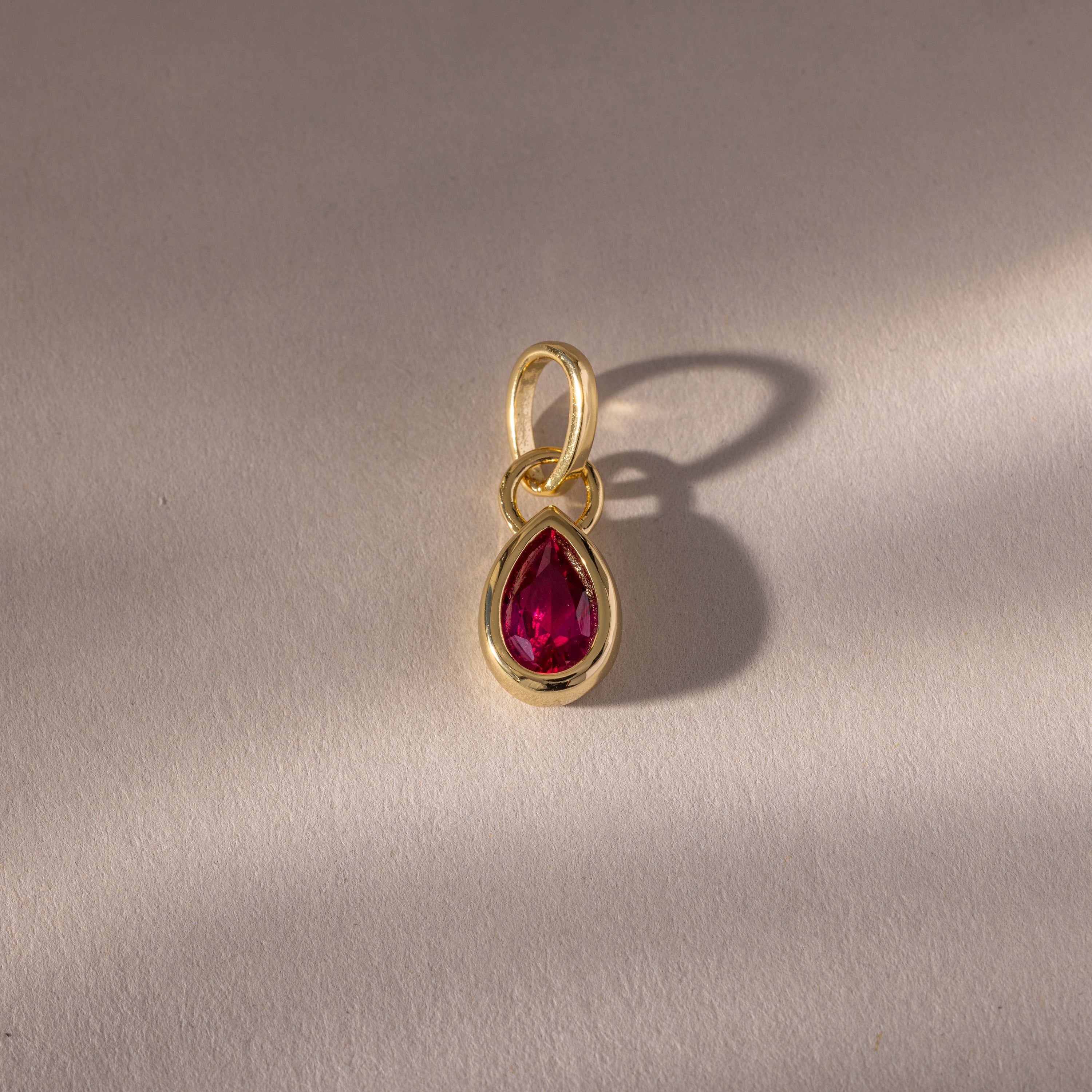 Teardrop Birthstone Charm - Image 13