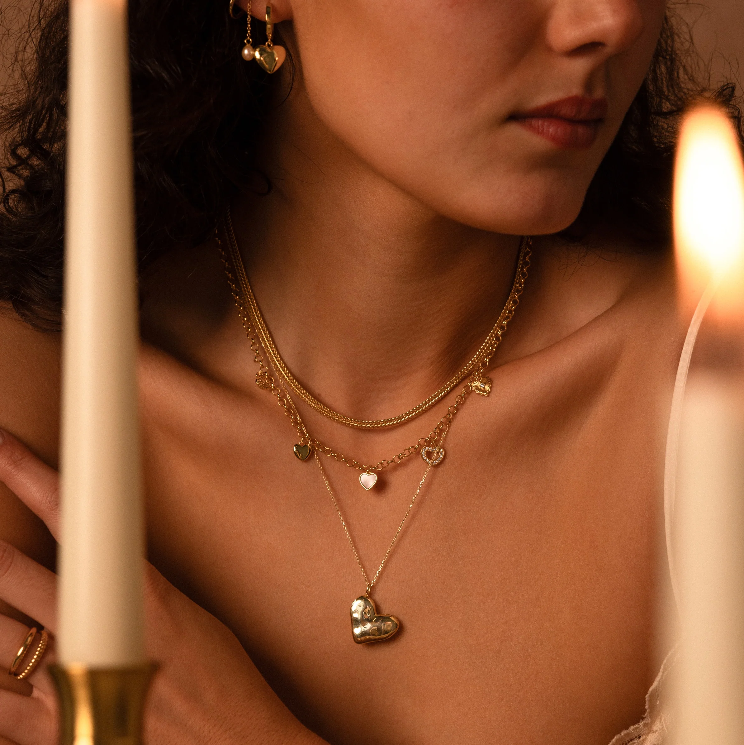 Thin Mesh Chain Necklace - Image 7